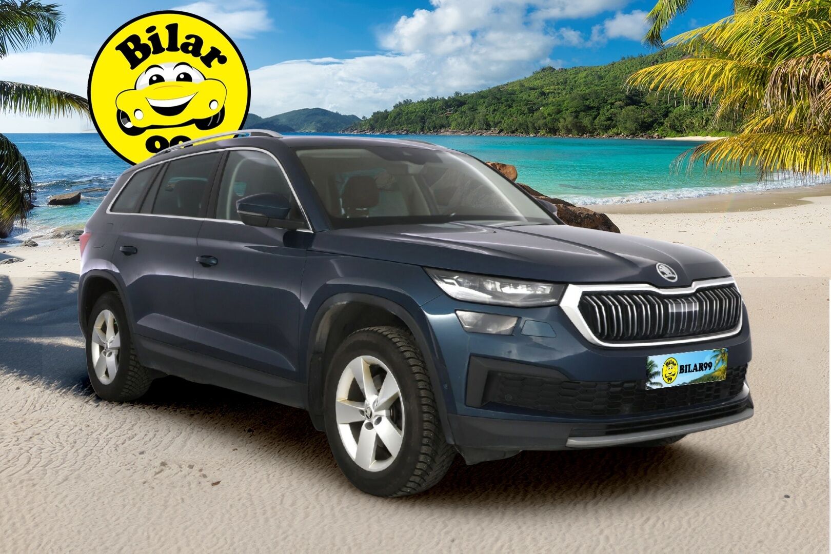 Skoda Kodiaq 2022 1.5 TSI ACT Style DSG Autom. ** Digimittari / Adapt.vakkari / 360 Kamera / Webasto / TULOSSA ** - 1.om Suomi-auto / Nahka-alcantara / Koukku / Matrix
