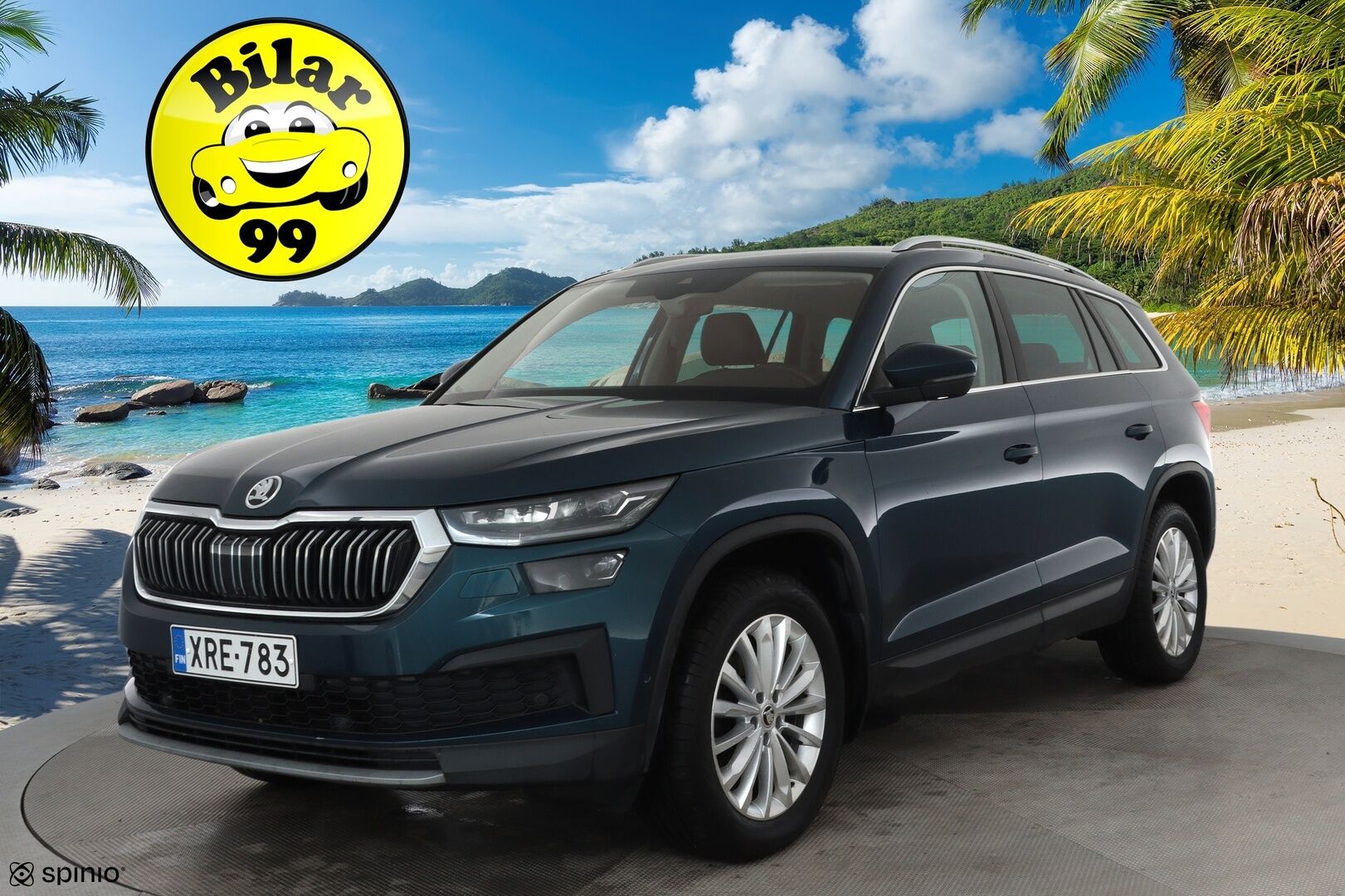 Skoda Kodiaq 2022 1.5 TSI ACT Style DSG Autom. **Webasto / Adapt.vakkari / Koukku / P.kamera / Muistipenkit / Puolinahat / Matrix LED** - 1.om Suomi-auto / Merkkihuollettu / Kahdet renkaat aluvanteilla / Tuulilasin lämmitin / Ratinlämmitin / Penkinlämmittimet takana / Digimittaristo