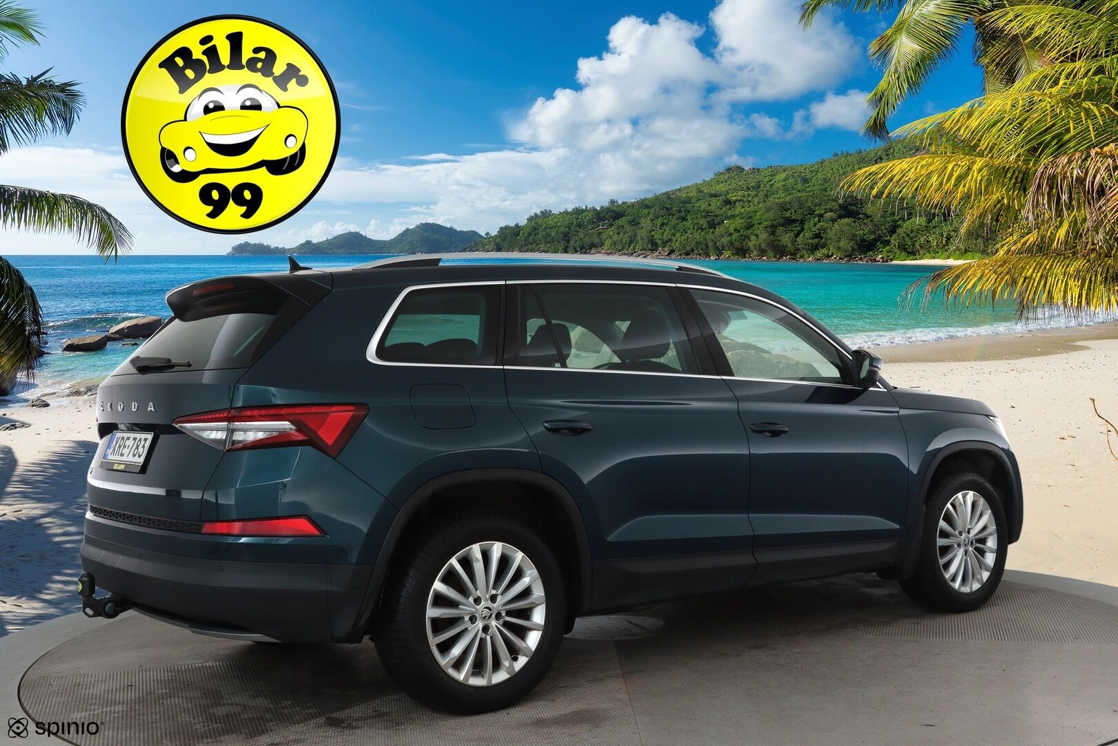 Skoda Kodiaq 2022 1.5 TSI ACT Style DSG Autom. **Webasto / Adapt.vakkari / Koukku / P.kamera / Muistipenkit / Puolinahat / Matrix LED** - 1.om Suomi-auto / Merkkihuollettu / Kahdet renkaat aluvanteilla / Tuulilasin lämmitin / Ratinlämmitin / Penkinlämmittimet takana / Digimittaristo