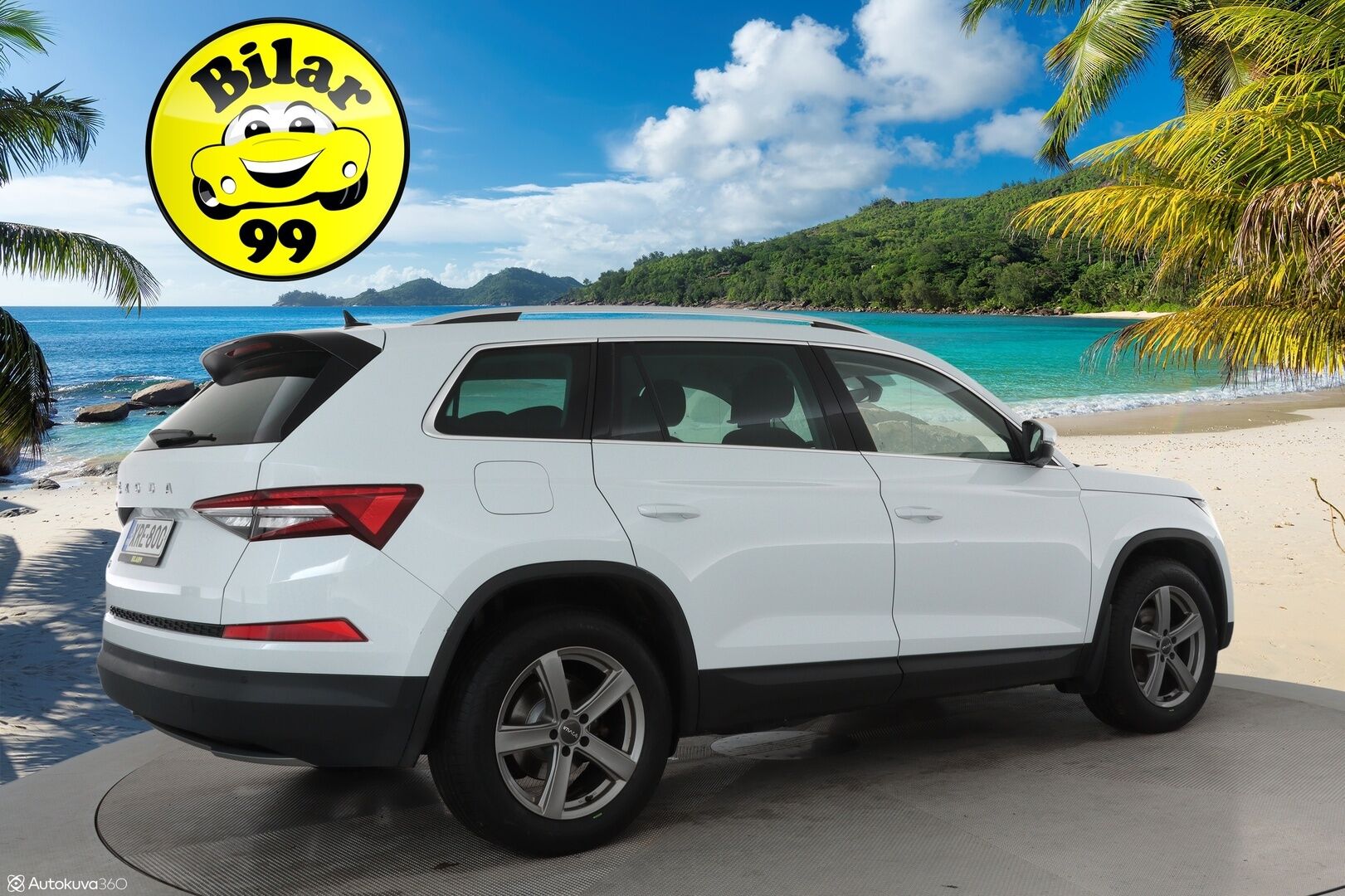 Skoda Kodiaq 2022 1.5 TSI ACT Ambition DSG Autom. - 3,99% KORKOTARJOUS TÄHÄN AUTOON 21.9. ASTI - 1Om Suomiauto / Webasto / Adapt.Vakkari / Koukku / Facelift / Ratinlämmitys / KeylessGo / Adapt.LED / Huippuvarusteet!