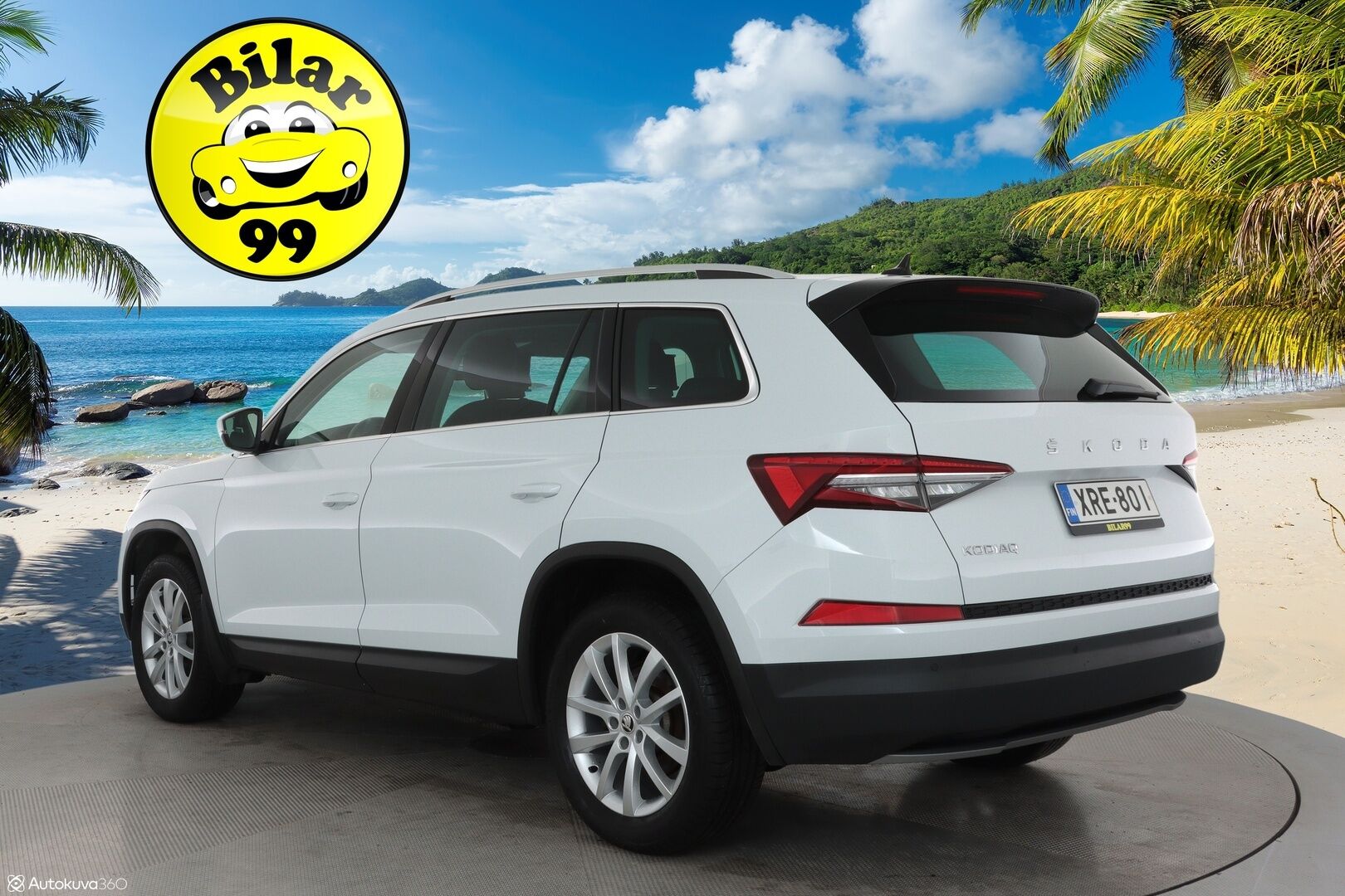 Skoda Kodiaq 2022 1.5 TSI ACT Ambition DSG Autom.**Facelift / Webasto / Adapt. vakkari / Puolinahat / Keyless / LED / Navi / Apple&Android - 3,99 % KORKOTARJOUS TÄHÄN AUTOON - 1-om. Suomi-auto 