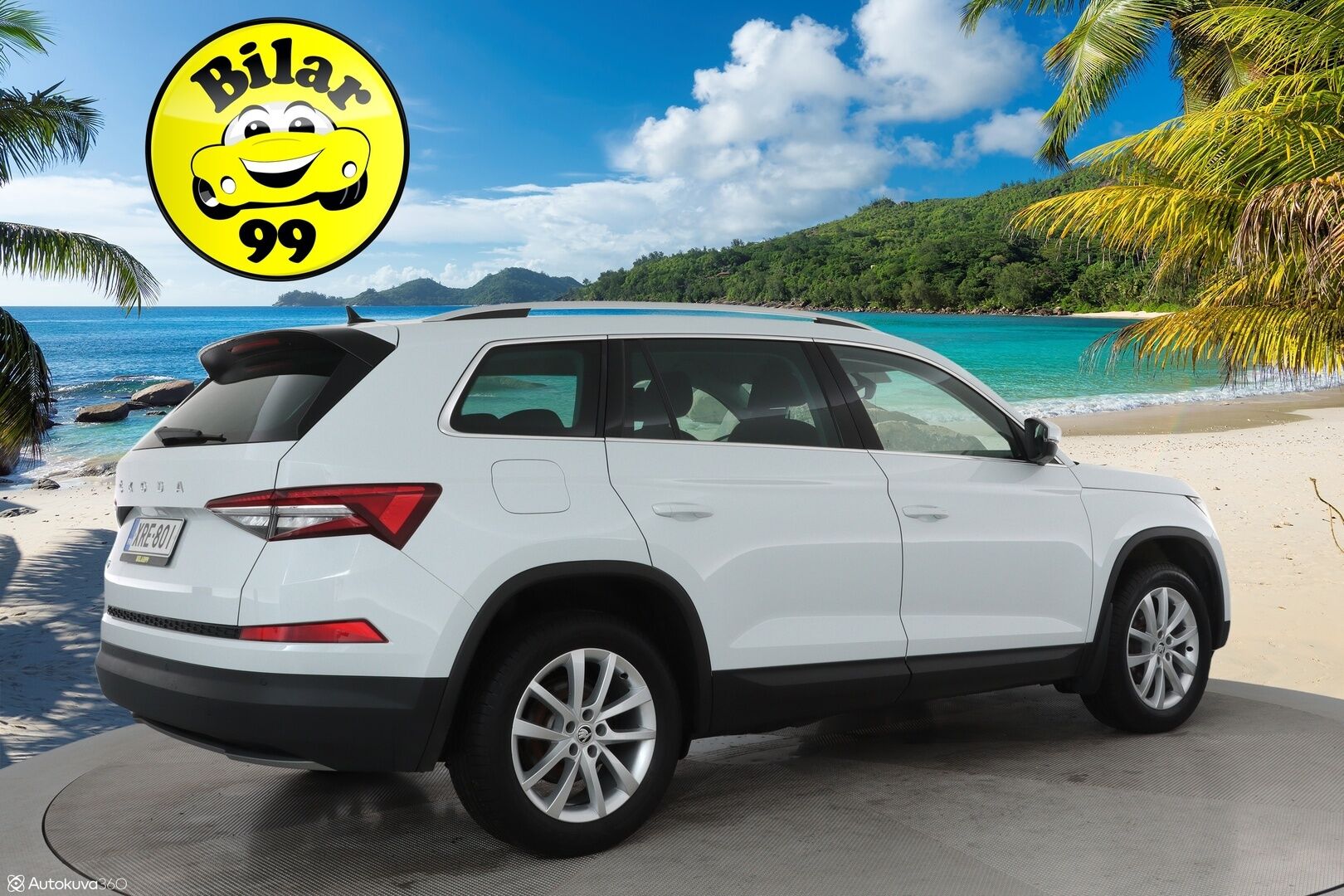 Skoda Kodiaq 2022 1.5 TSI ACT Ambition DSG Autom.**Facelift / Webasto / Adapt. vakkari / Puolinahat / Keyless / LED / Navi / Apple&Android - 3,99 % KORKOTARJOUS TÄHÄN AUTOON - 1-om. Suomi-auto 