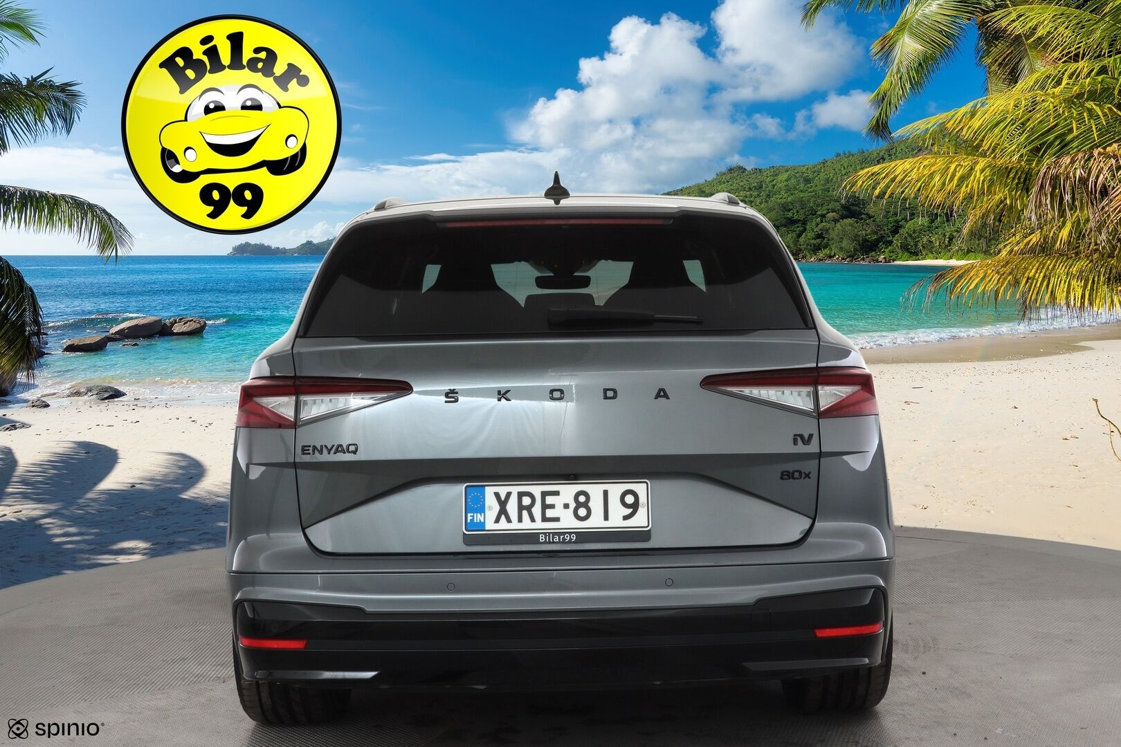 Skoda Enyaq 2022 80x 4x4 SportLine iV * ACC / ILP / Koukku / Skoda Crystal Light Matrix-LED / P.kamera / Keyless / Puolinahat / Apple&Android * - 1.Om Suomi-auto / Koti & Kauppalaturi / Kahdet Renkaat - HULLUT AVAJAISHULINAT KORKOTARJOUS 3,29 %