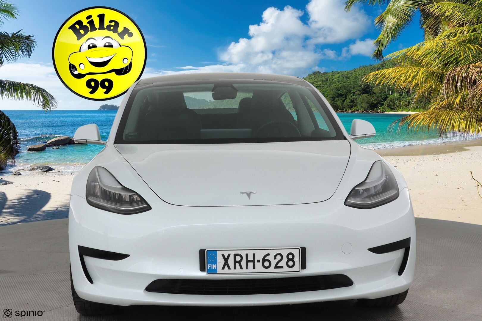 Tesla Model 3 2020 Standard Range Plus **Lasikatto / Adapt.Vakkari / LED-valot / P.Kamera / Muistipenkki / Navi / Kaistavahti** - Suomi-auto / Kahdet Renkaat