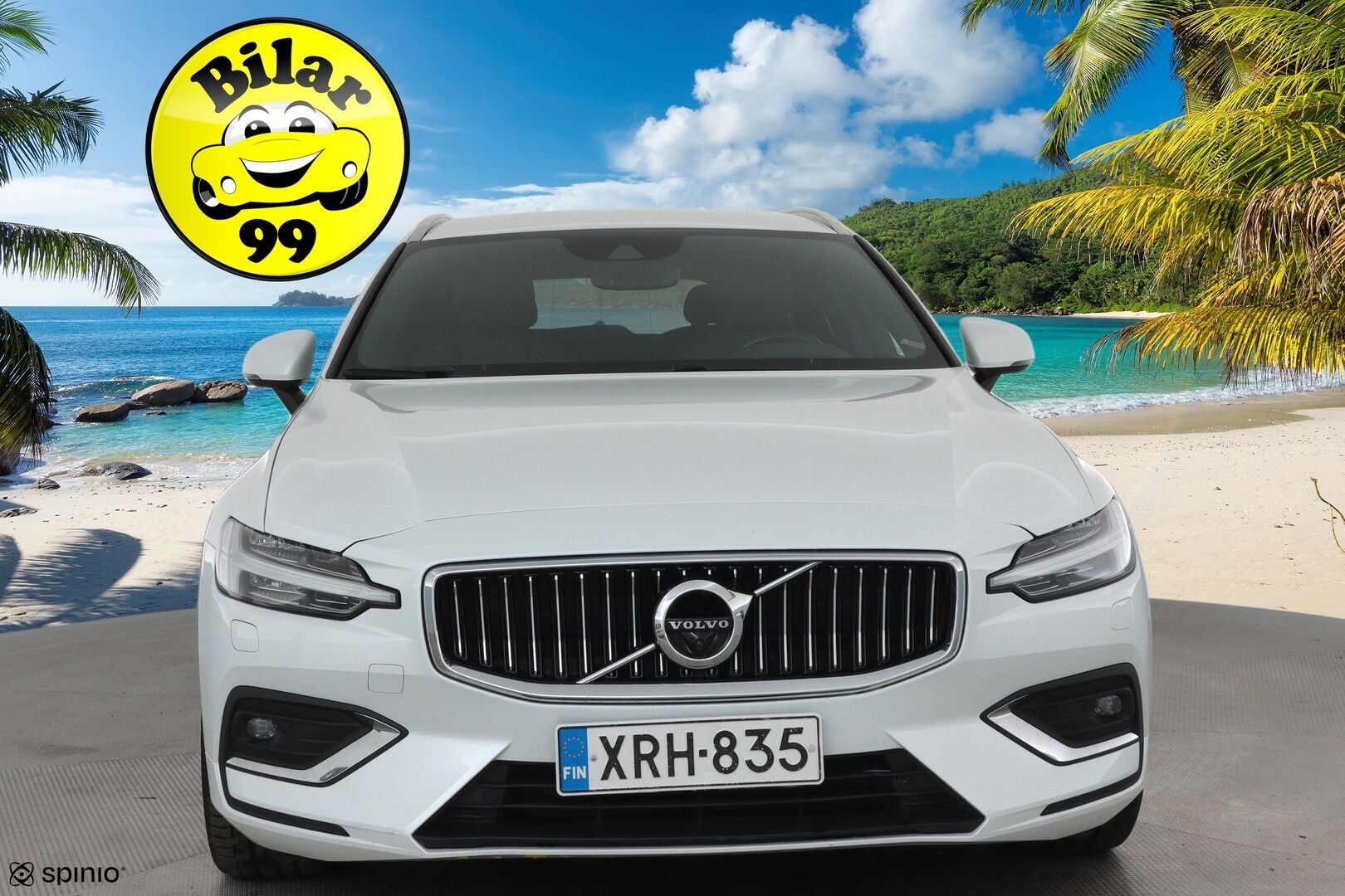 Volvo V60 2020 D4 AWD Business Inscription aut **HUD / Adapt.vakkari / Muistipenkki / Koukku / Full LED / Webasto** - Suomi-auto / Kahdet renkaat aluvanteilla / Ruskeat nahat / 360.kamera / BLIS / Digimittaristo / Navi / Penkinlämmittimet takana 