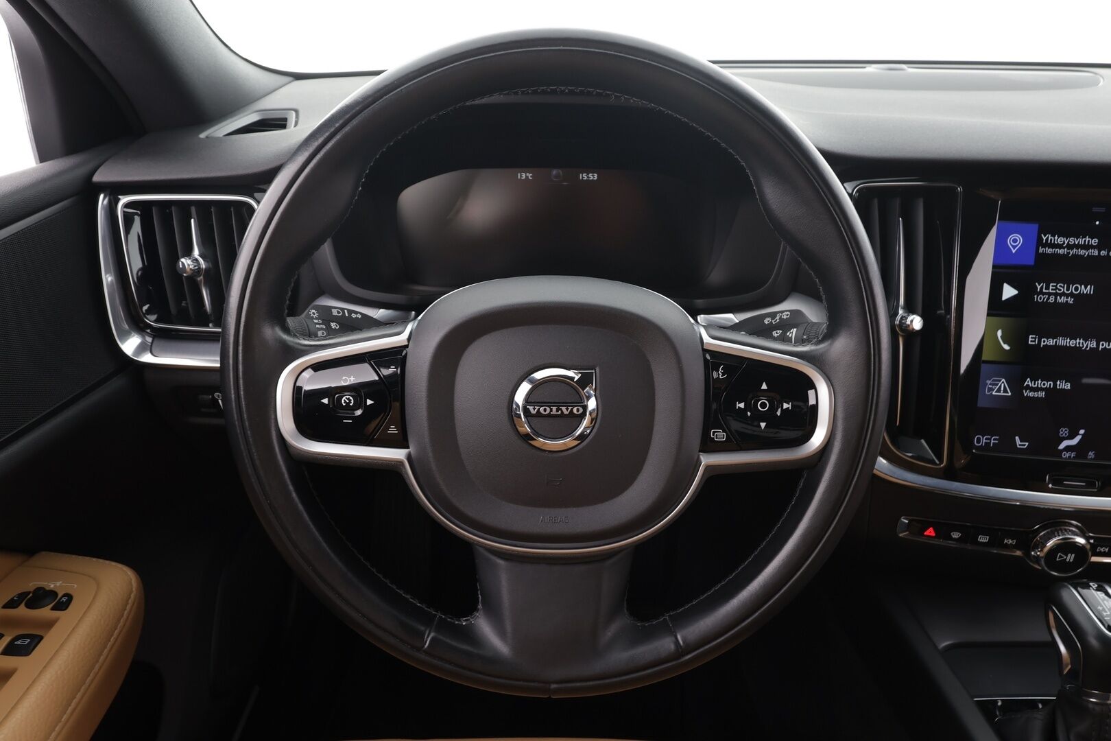 Volvo V60 2020 T4 Business aut * ACC / P.tutkat / Webasto / Ruskeat nahat / Keyless / LED / Sähköluukku * - Suomi-auto / Kahdet renkaat aluvanteilla / Merkkihuollettu