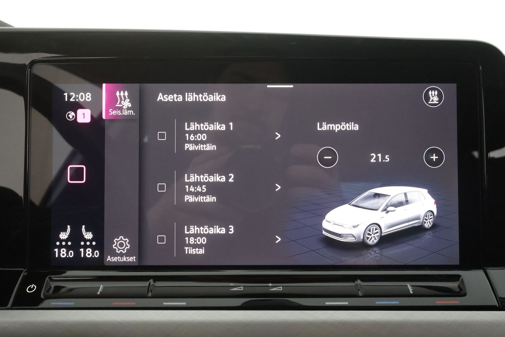 Volkswagen Golf 2020 First Edition 1,5 eTSI 110 kW (MHEV) DSG-automaatti - | Webasto | Koukku | ACC | LED | P.Kamera | Kaistavahti | Navi | Digimittaristo | Apple&Android | Kahdet renkaat | Suomi-auto |
