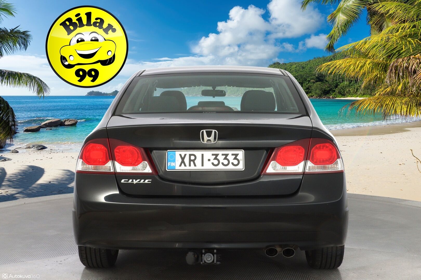 Honda Civic 2009 4D 1,8i Executive AT Business - Lohko / Koukku / Vakkari / 2-omisteinen / Suomi-auto / Särmä huoltokirja