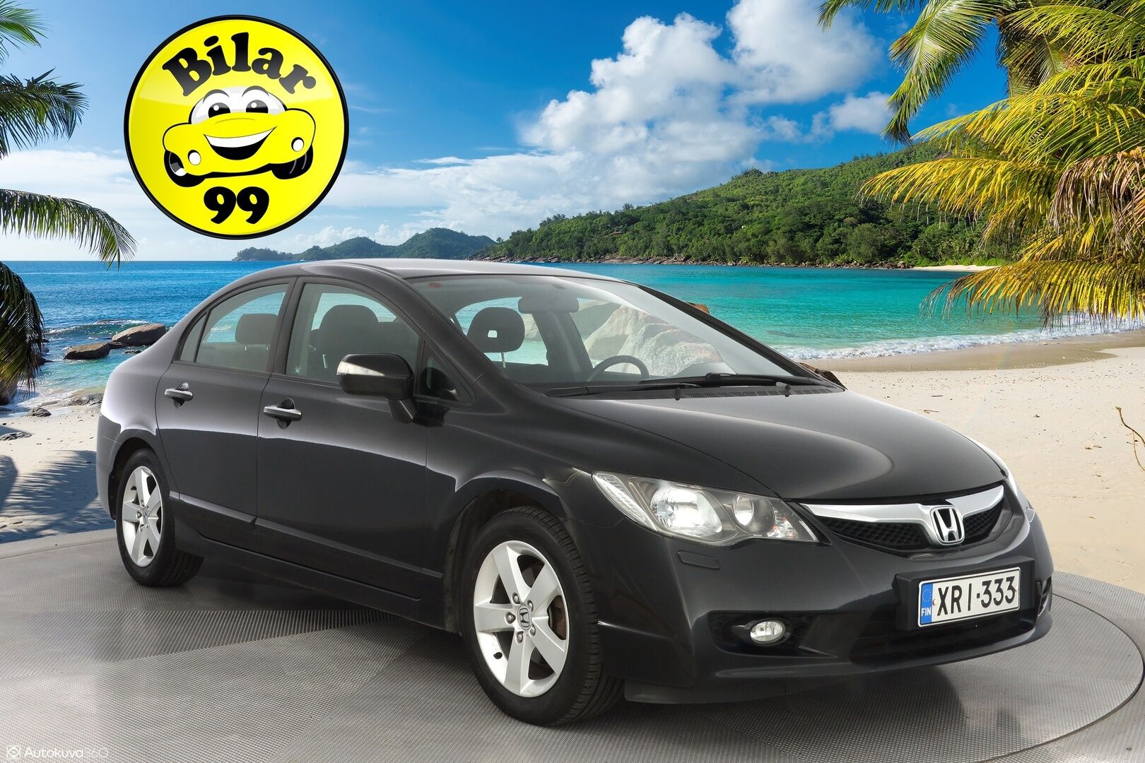 Honda Civic 2009 4D 1,8i Executive AT Business - Lohko / Koukku / Vakkari / 2-omisteinen / Suomi-auto / Särmä huoltokirja