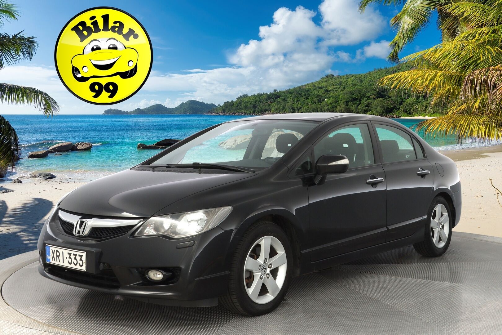 Honda Civic 2009 4D 1,8i Executive AT Business - Lohko / Koukku / Vakkari / 2-omisteinen / Suomi-auto / Särmä huoltokirja