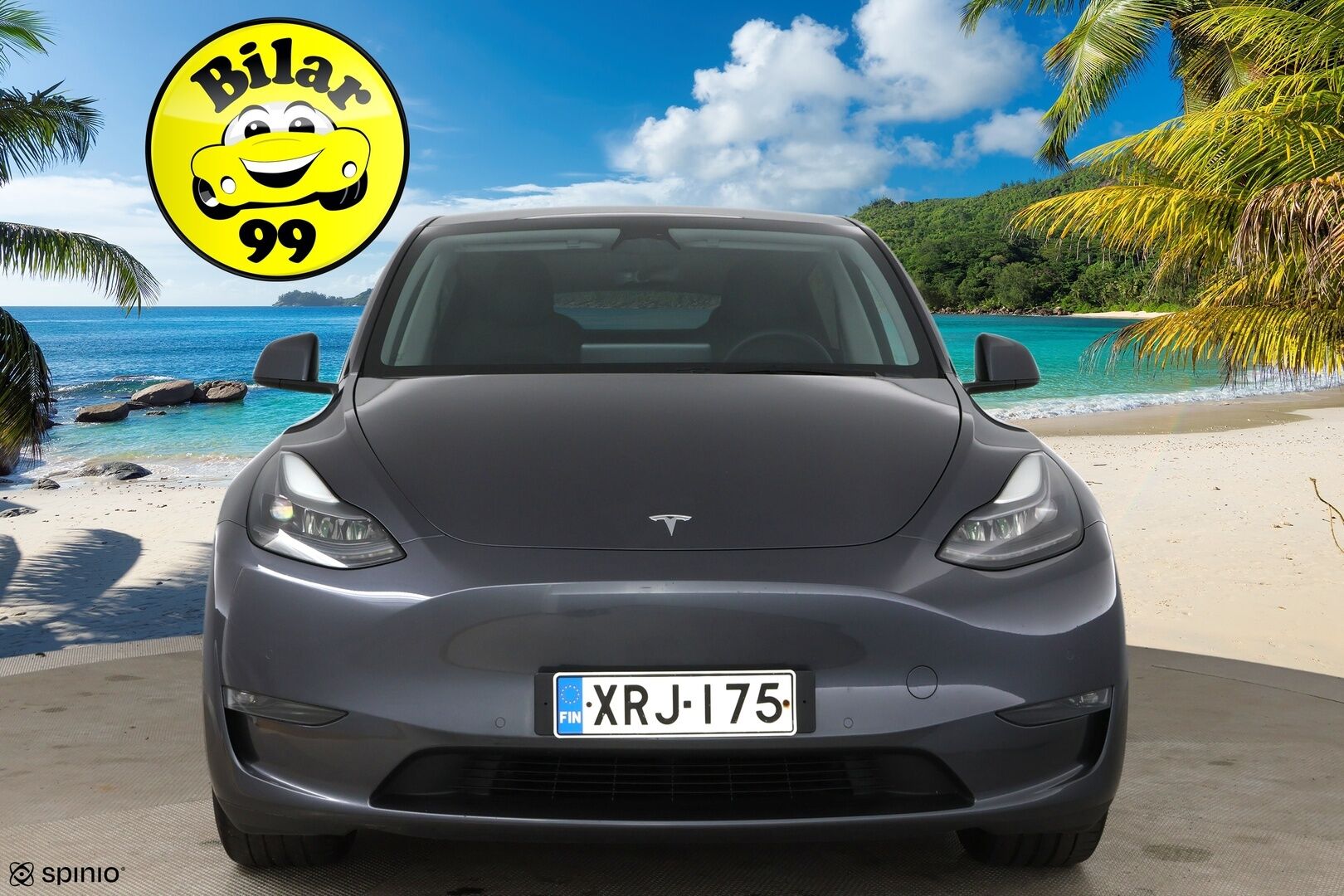 Tesla Model Y 2021 Long Range AWD / Matrix-LED / Lämpöpumppu / Adapt. vak / Lasikatto / Autopilot - Akkutesti tehty! / 2x Renkaat Aluvanteilla / Premium Audio / Nahat