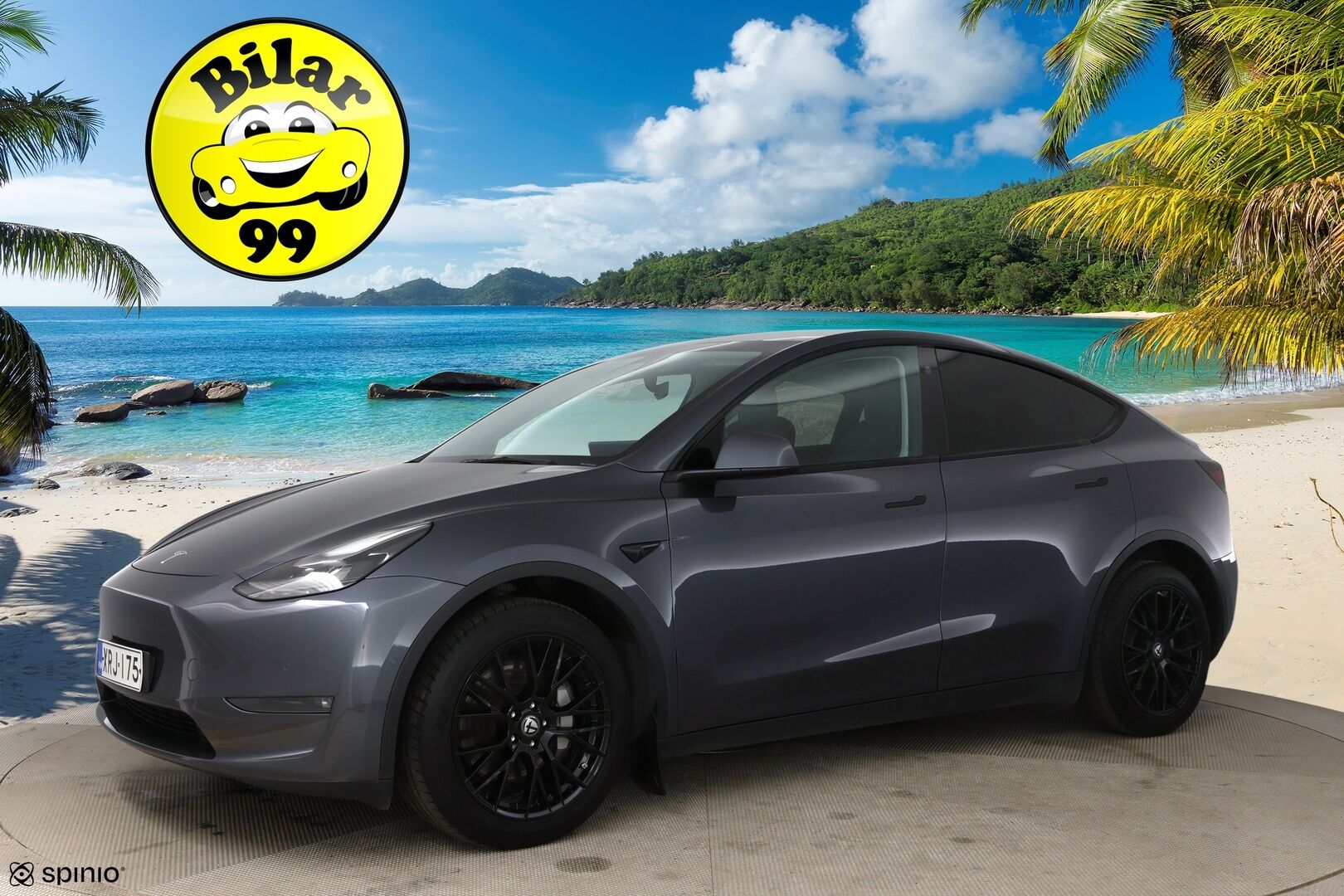 Tesla Model Y 2021 Long Range AWD / Matrix-LED / Lämpöpumppu / Adapt. vak / Lasikatto / Autopilot - Akkutesti tehty! / 2x Renkaat Aluvanteilla / Premium Audio / Nahat
