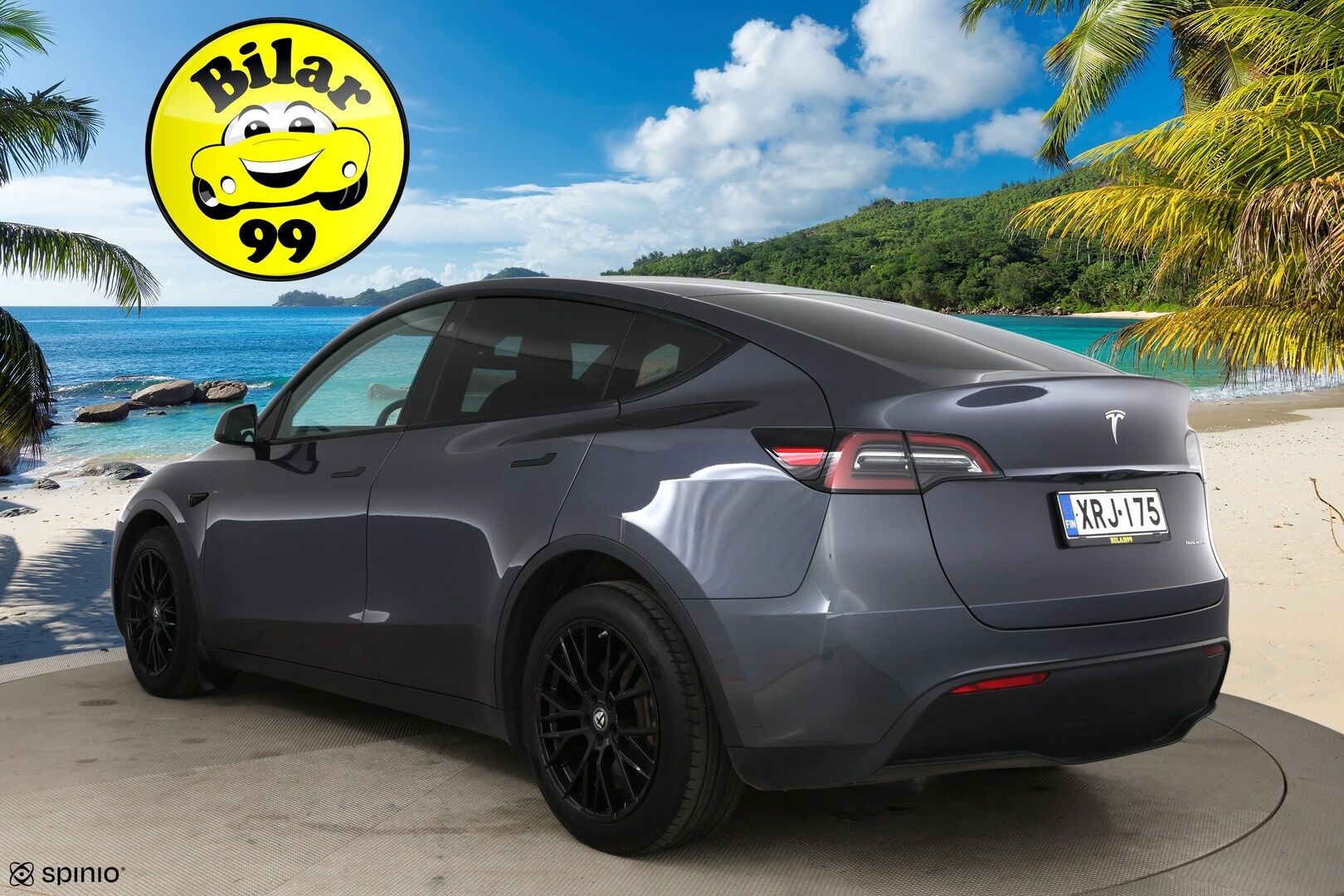Tesla Model Y 2021 Long Range AWD / Matrix-LED / Lämpöpumppu / Adapt. vak / Lasikatto / Autopilot - Akkutesti tehty! / 2x Renkaat Aluvanteilla / Premium Audio / Nahat
