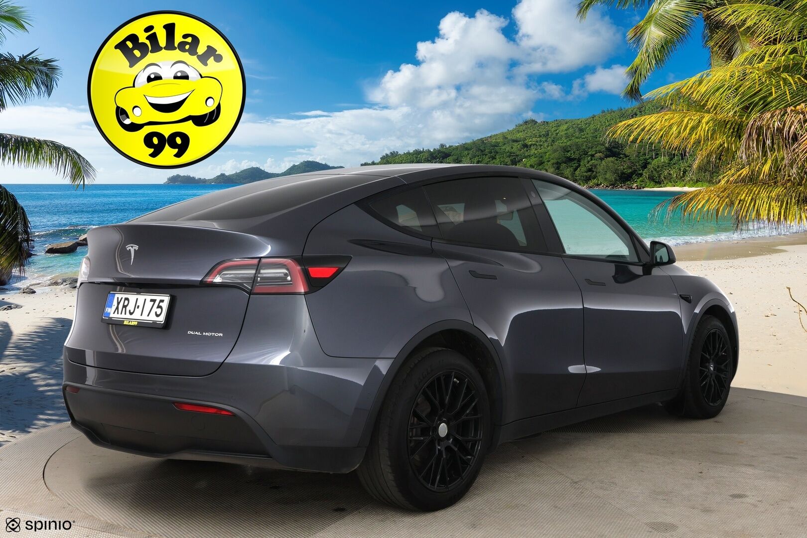 Tesla Model Y 2021 Long Range AWD / Matrix-LED / Lämpöpumppu / Adapt. vak / Lasikatto / Autopilot - Akkutesti tehty! / 2x Renkaat Aluvanteilla / Premium Audio / Nahat