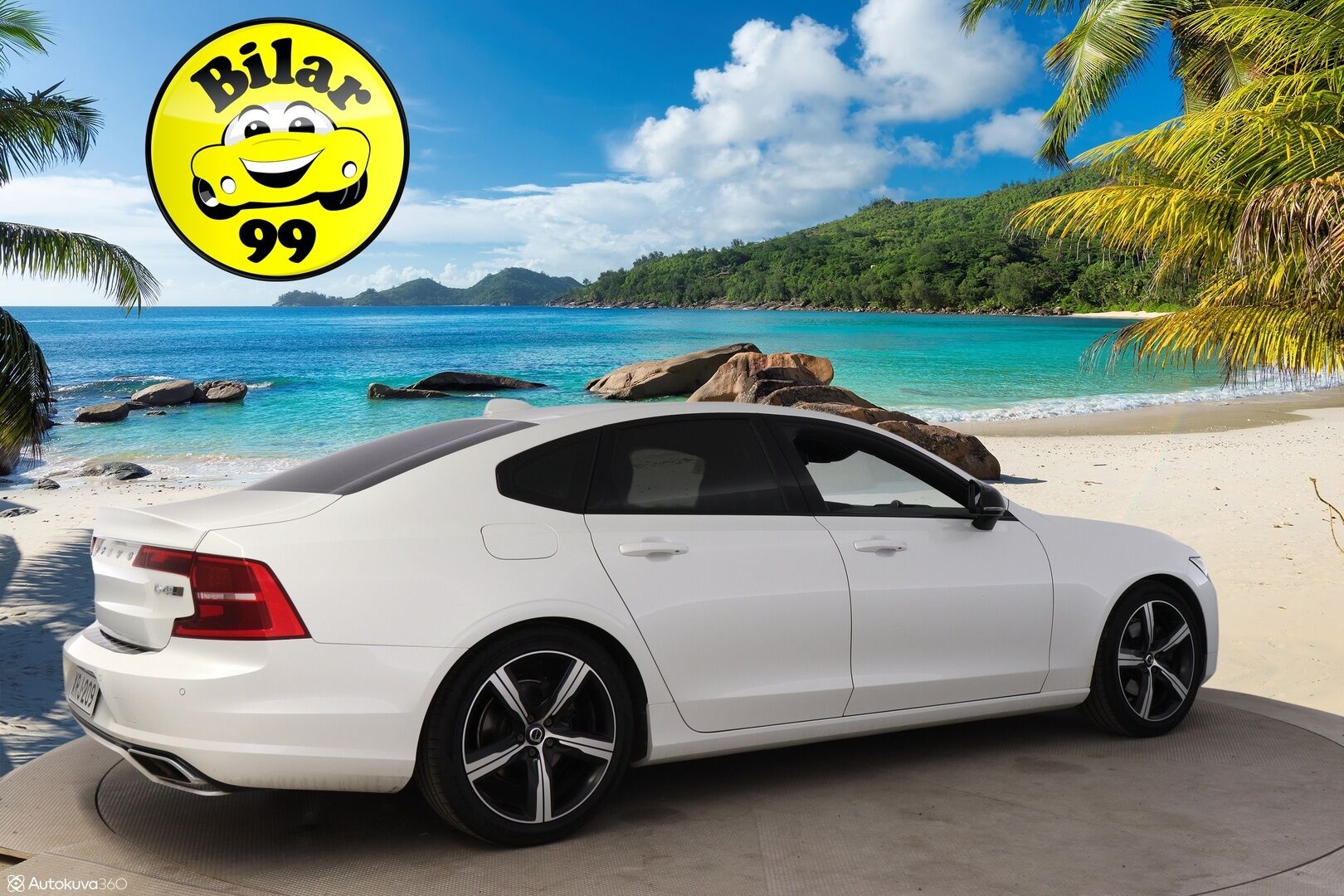Volvo S90 2017 D4 AWD R-Design aut *Bowers&Wilkins / ACC / VOC / HUD / Lasikattoluukku / Koukku / Urheiluistuimet / KeylessGo / Navi * - 3,99 % KORKOTARJOUS TÄHÄN AUTOON - Upea S90 mahtavilla varusteilla! / Taloudellista ja tyylikästä kyytiä