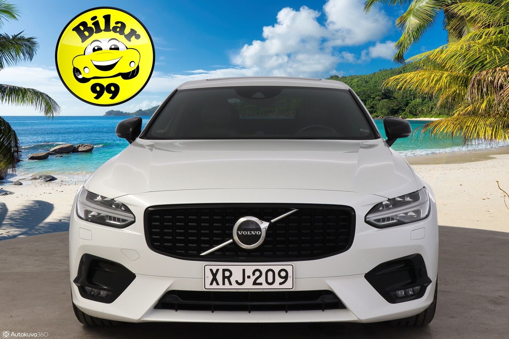 Volvo S90 2017 D4 AWD R-Design aut *Bowers&Wilkins / ACC / VOC / HUD / Lasikattoluukku / Koukku / Urheiluistuimet / KeylessGo / Navi * - 3,99 % KORKOTARJOUS TÄHÄN AUTOON - Upea S90 mahtavilla varusteilla! / Taloudellista ja tyylikästä kyytiä