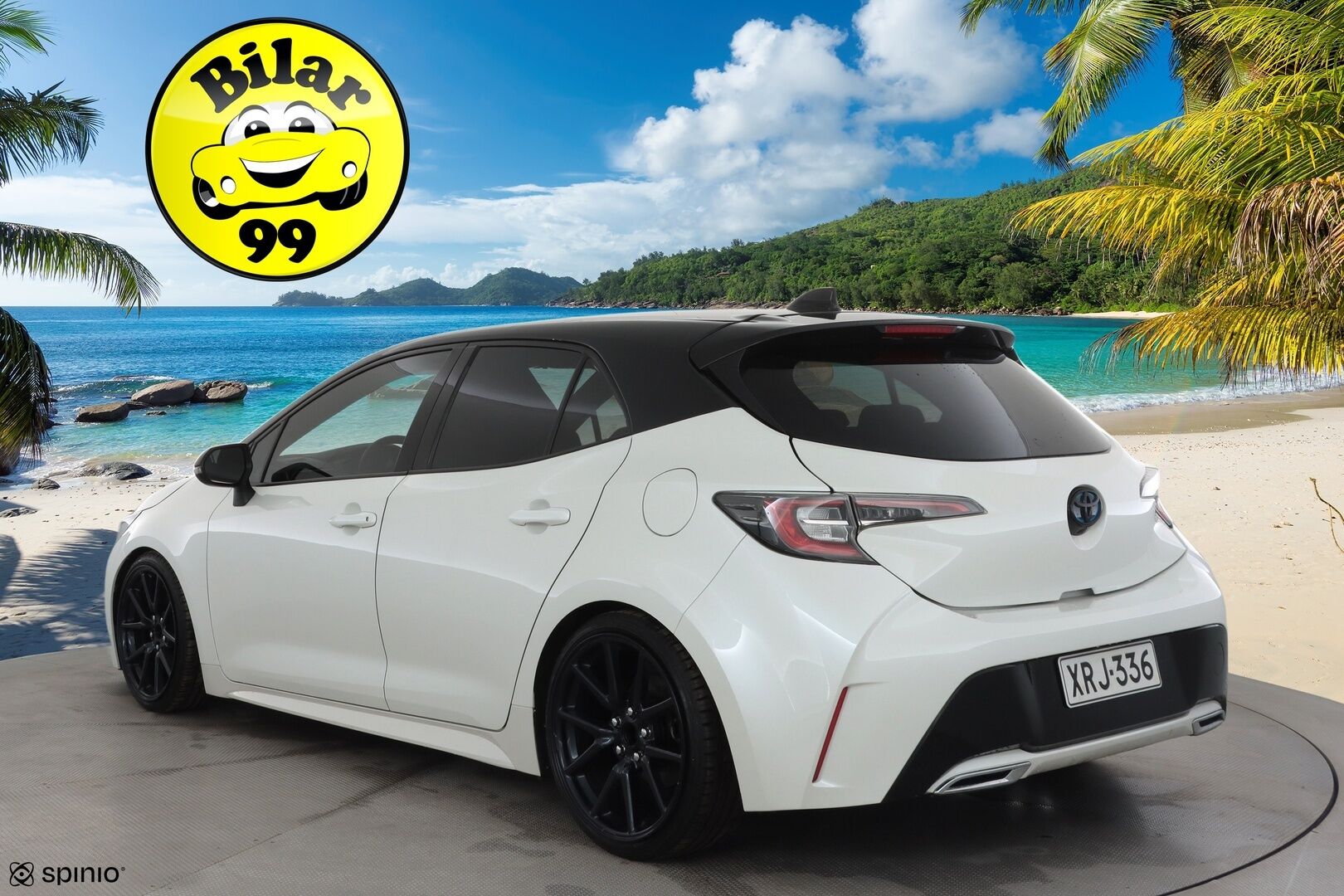Toyota Corolla 2020 Hatchback 2,0 Hybrid Style Business * HUD / ACC / LED / P.Kamera / Kaistavahti / BC-Racing / Keyless * - Kahdet renkaat aluvanteilla