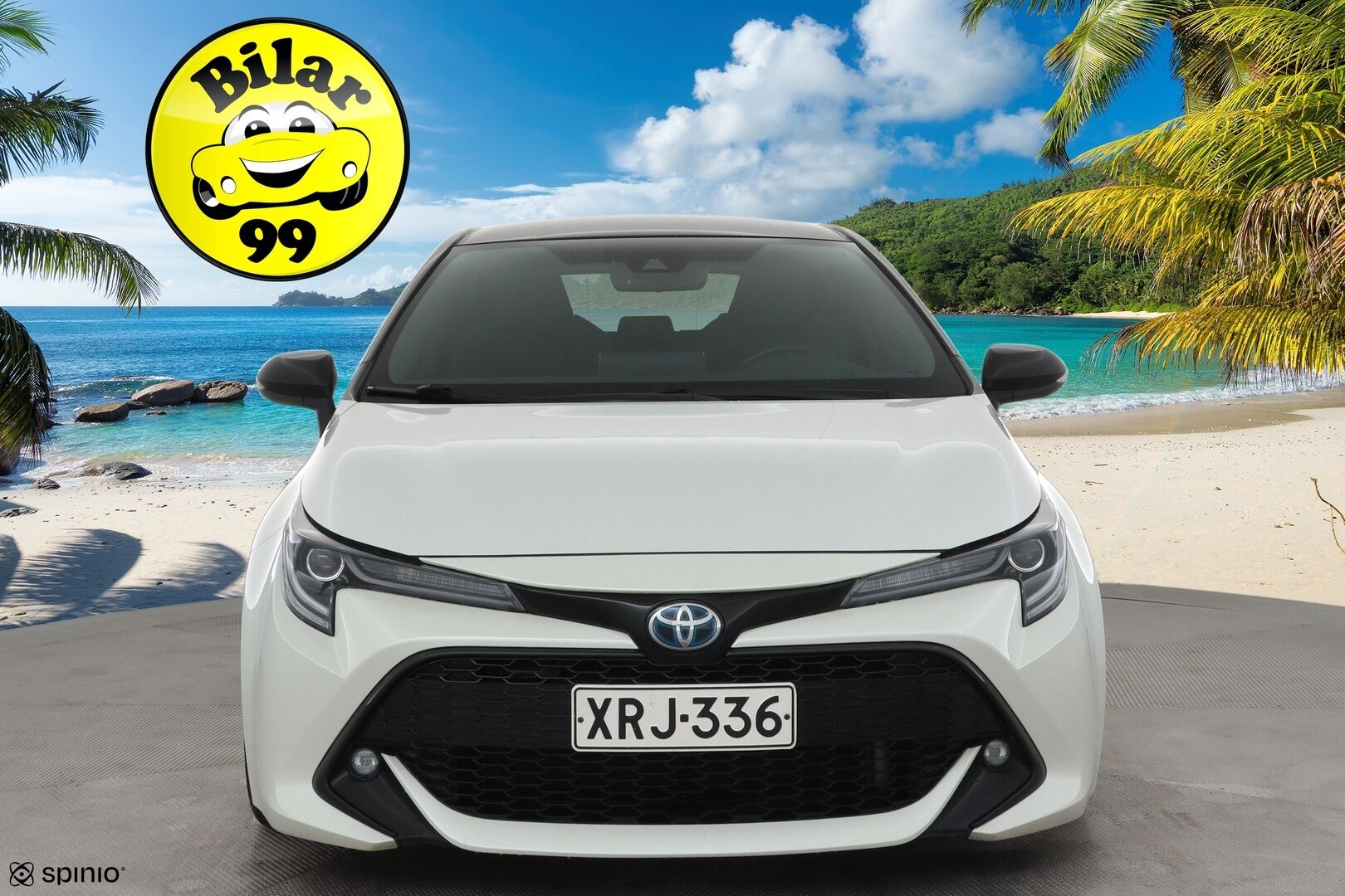 Toyota Corolla 2020 Hatchback 2,0 Hybrid Style Business * HUD / ACC / LED / P.Kamera / Kaistavahti / BC-Racing / Keyless * - Kahdet renkaat aluvanteilla