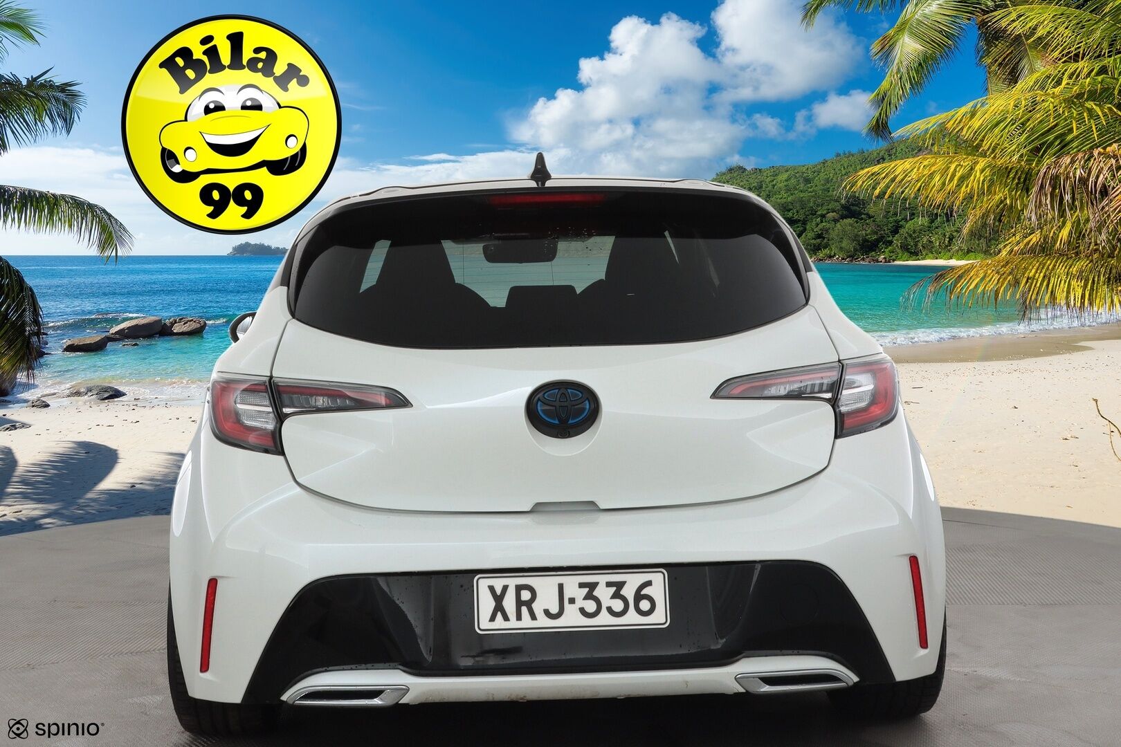 Toyota Corolla 2020 Hatchback 2,0 Hybrid Style Business * HUD / ACC / LED / P.Kamera / Kaistavahti / BC-Racing / Keyless * - Kahdet renkaat aluvanteilla