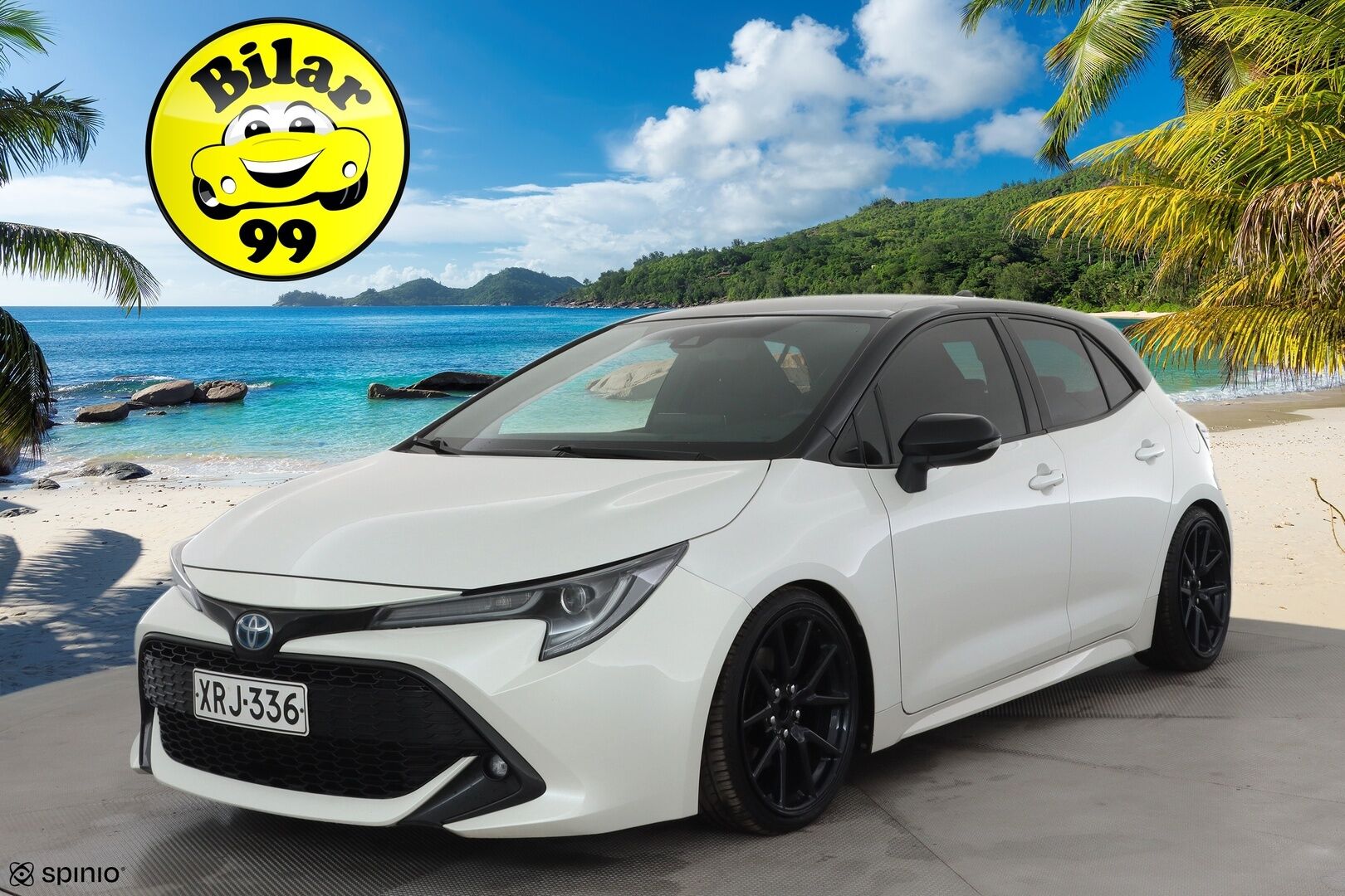 Toyota Corolla 2020 Hatchback 2,0 Hybrid Style Business * HUD / ACC / LED / P.Kamera / Kaistavahti / BC-Racing / Keyless * - Kahdet renkaat aluvanteilla