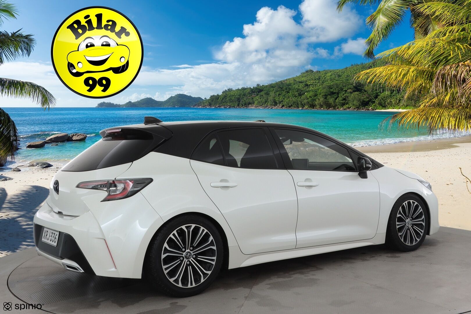 Toyota Corolla 2020 Hatchback 2,0 Hybrid Style Business * HUD / ACC / LED / P.Kamera / Kaistavahti / BC-Racing / Keyless * - Kahdet renkaat aluvanteilla