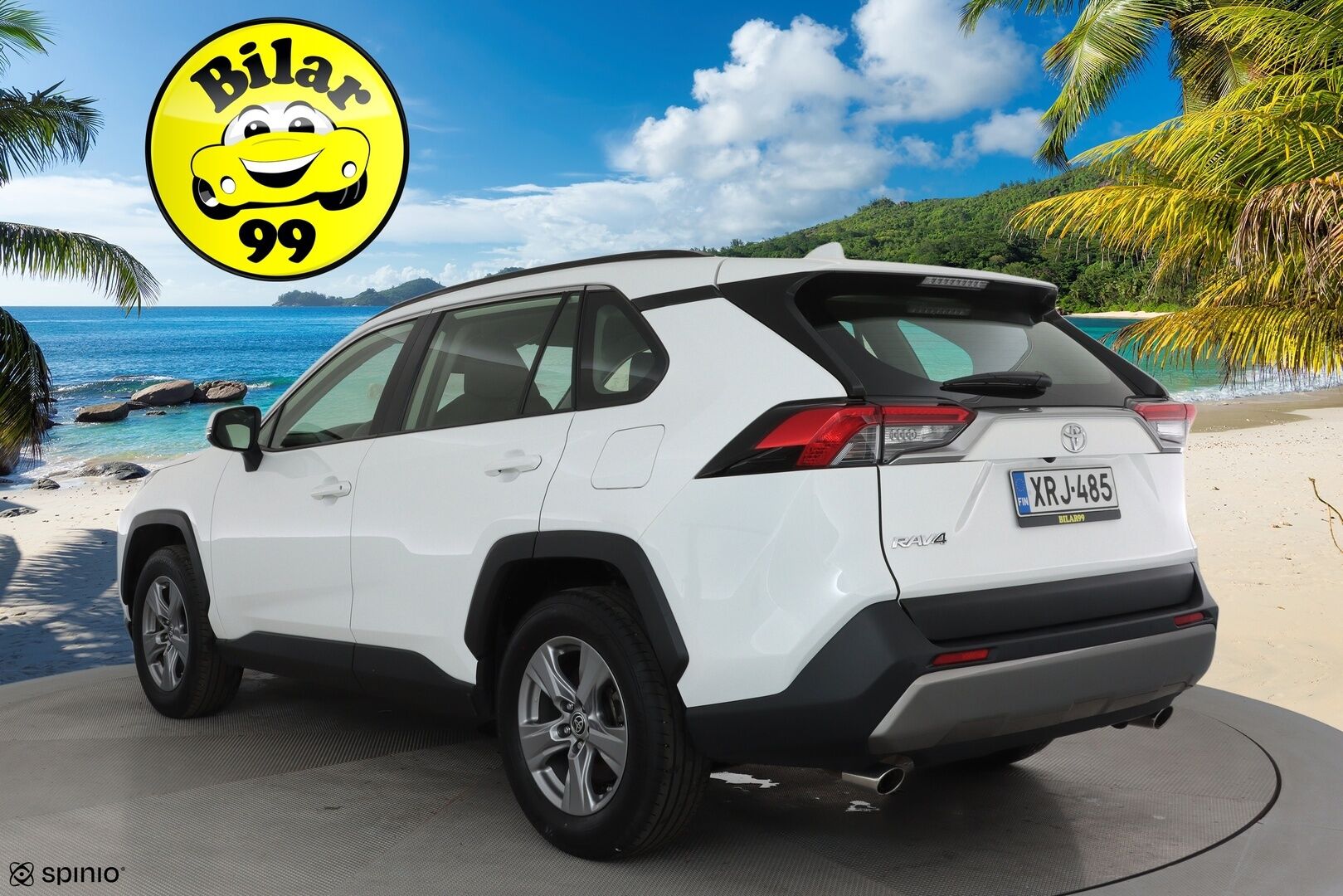 Toyota RAV4 2022 2,0 VVT-iE Active Multidrive S **Adapt.vakkari / Lohkolämmitin / P.kamera / Sähköluukku / LED / Navi / KeylessGo** - 3,99 % KORKOTARJOUS TÄHÄN AUTOON - 1.Om Suomi-auto / Kahdet renkaat aluvanteilla / Ratinlämmitin ja tuulilasin lämmitin