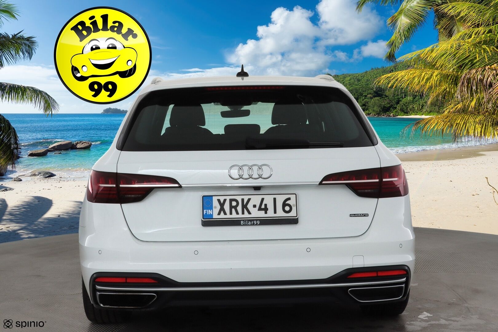 Audi A4 2022 Avant Business 40 TFSI 150 kW MHEV quattro S tronic * Webasto / ACC / Matrix / P.kamera / Muistipenkki / Navi * - 1-om Suomi-auto / Kahdet renkaat 