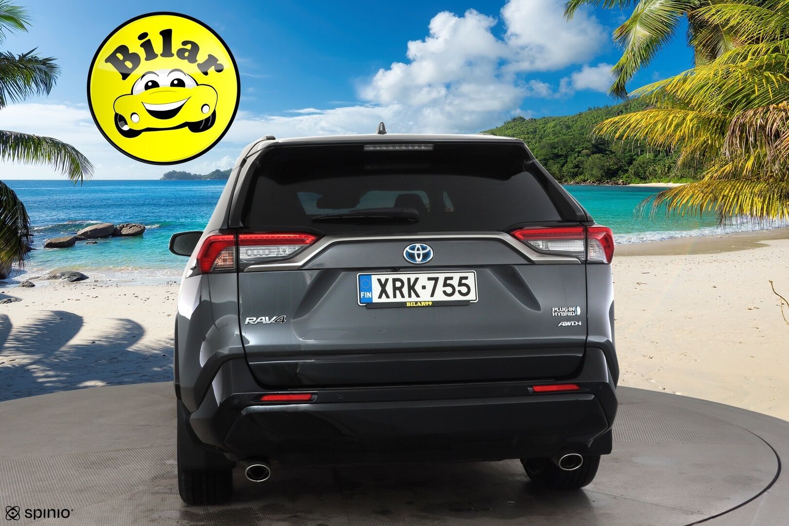 Toyota RAV4 Plug-in 2022 Hybrid 2,5 AWD-i Active - | ACC | LED | P.Kamera | Sähköpenkki | Katveavustin | Navi | Kaistavahti | Keyless | 1-om Suomi-auto | Kahdet renkaat | Merkkihuollot |