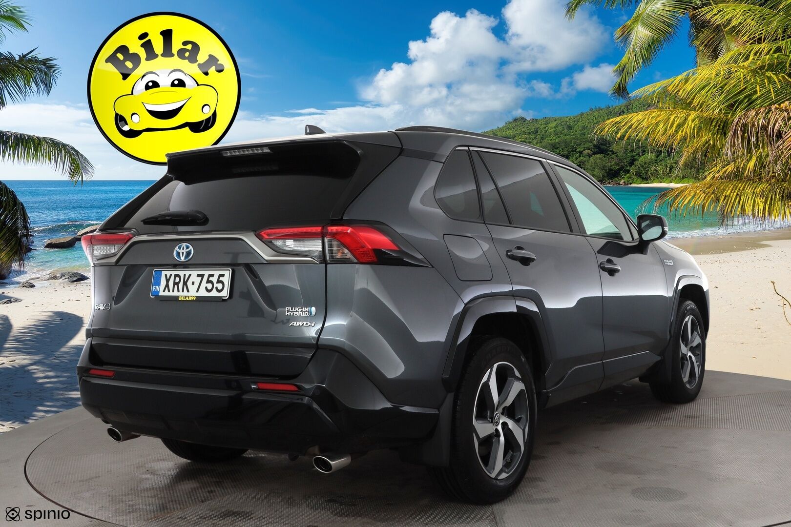 Toyota RAV4 Plug-in 2022 Hybrid 2,5 AWD-i Active - | ACC | LED | P.Kamera | Sähköpenkki | Katveavustin | Navi | Kaistavahti | Keyless | 1-om Suomi-auto | Kahdet renkaat | Merkkihuollot |