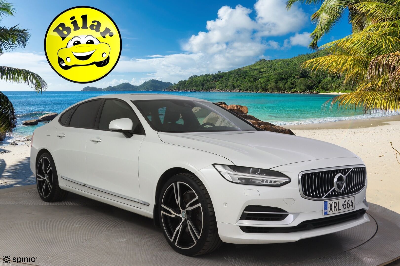 Volvo S90 2017 T8 AWD Inscription Plus aut - | Metallihelmiäisväri | 360- kamera | Bower& Wilkings | Kattoikkuna | Hierovat&Tuuletetut istuimet | BLIS | Sähkökoukku | Adapt.vakkari | 