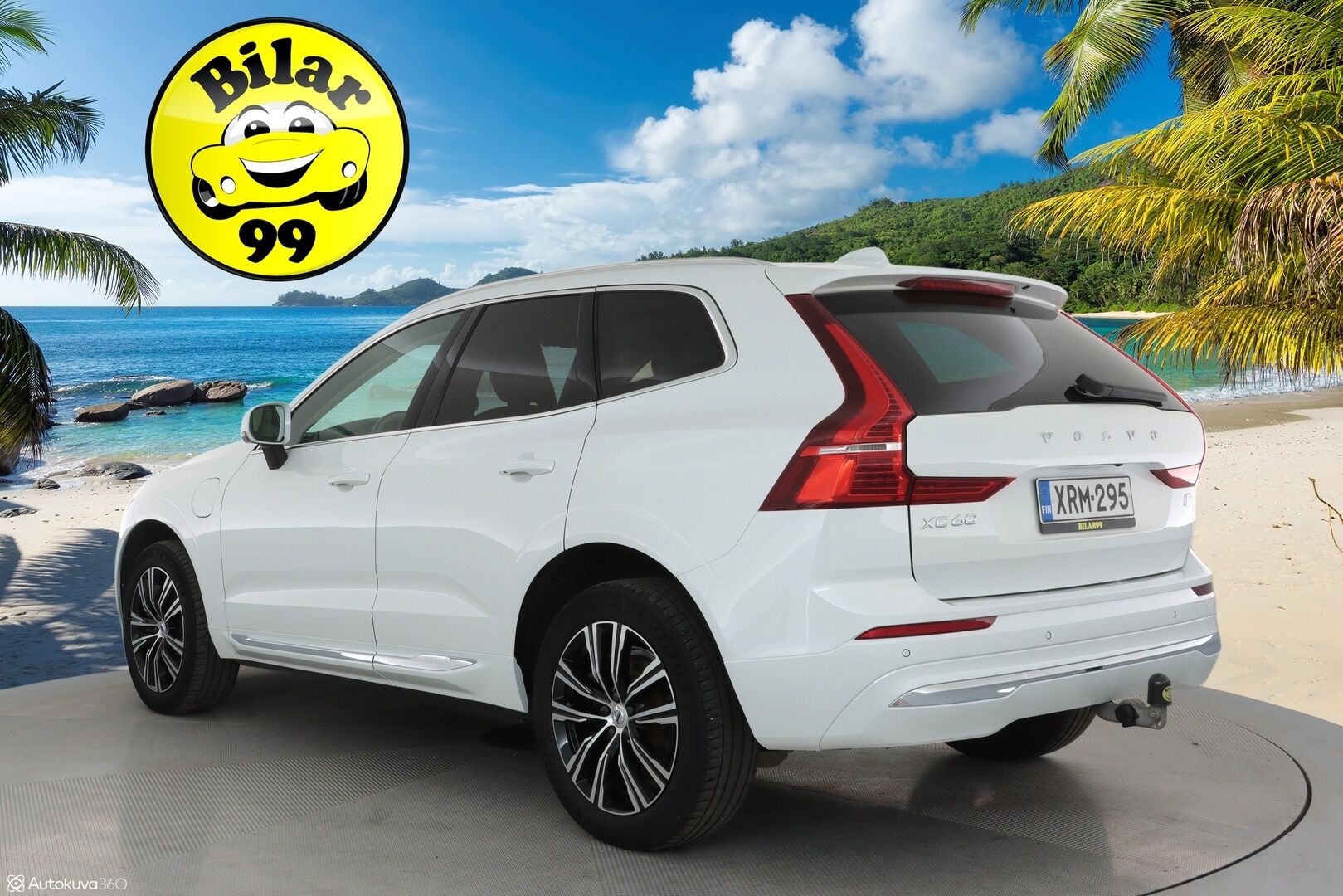 Volvo XC60 2022 T8 AWD Long Range High Performance Inscription **1.Om Suomi-auto / Panorama / Adapt.Vakkari / Sporttipenkki Muistilla** - 3,99 % KORKOTARJOUS TÄHÄN AUTOON - Harman/Kardon / Webasto / Koukku / P. Kamera / LED-valot / Google Maps / KeylessGO / 2x Renkaat / Akku kuntotarkastettu