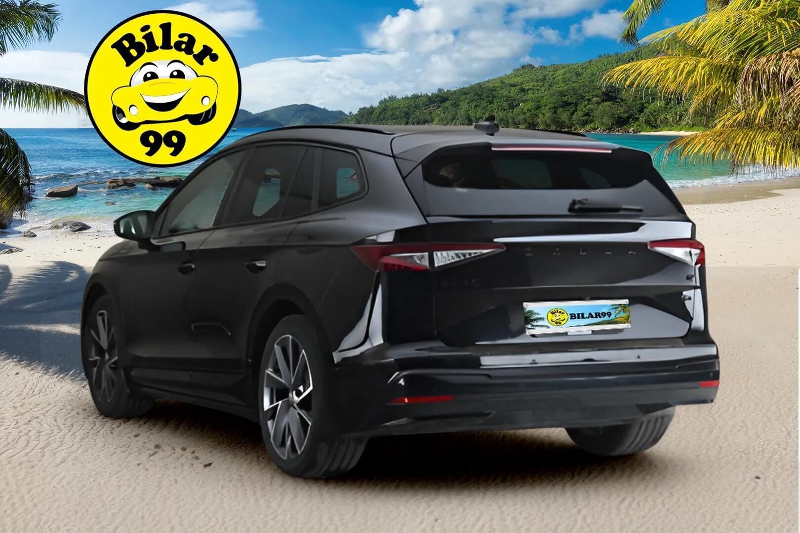 Skoda Enyaq 2022 80x 4x4 SportLine iV * ACC / ILP / Koukku / Muistipenkit / Matrix-LED / Hierova Istuin / P.Kamera / Keyless* - 1om Suomi-auto / Kahdet Renkaat