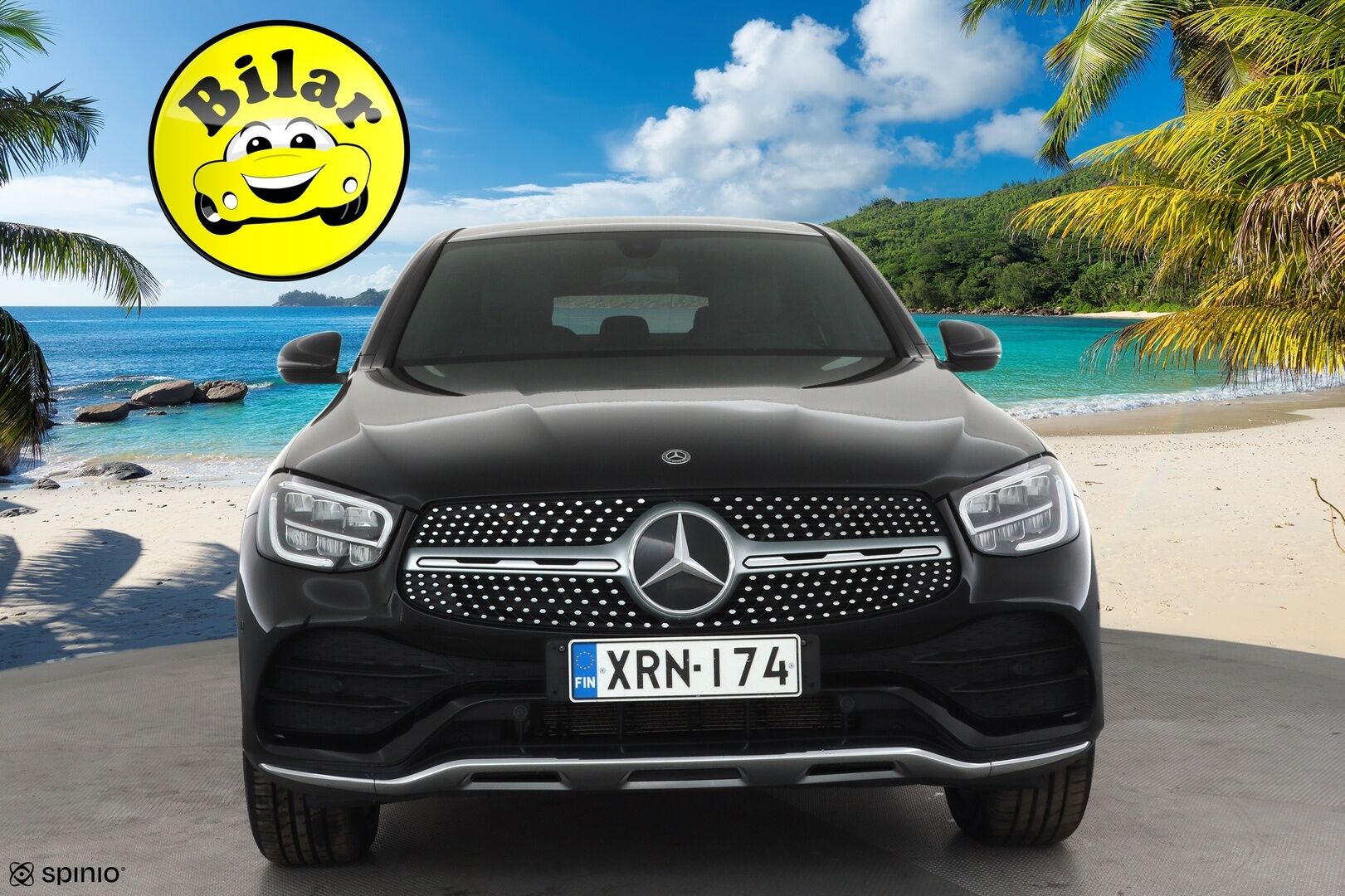 Mercedes-Benz GLC 2020 300 e 4MATIC A Business AMG Coupé EQ Power * AMG sisä ja ulko / P.kamera / Nahkasisusta / LED / Navi / Ambient * - Kahdet renkaat aluvantein / Koti ja asiointikaapelit