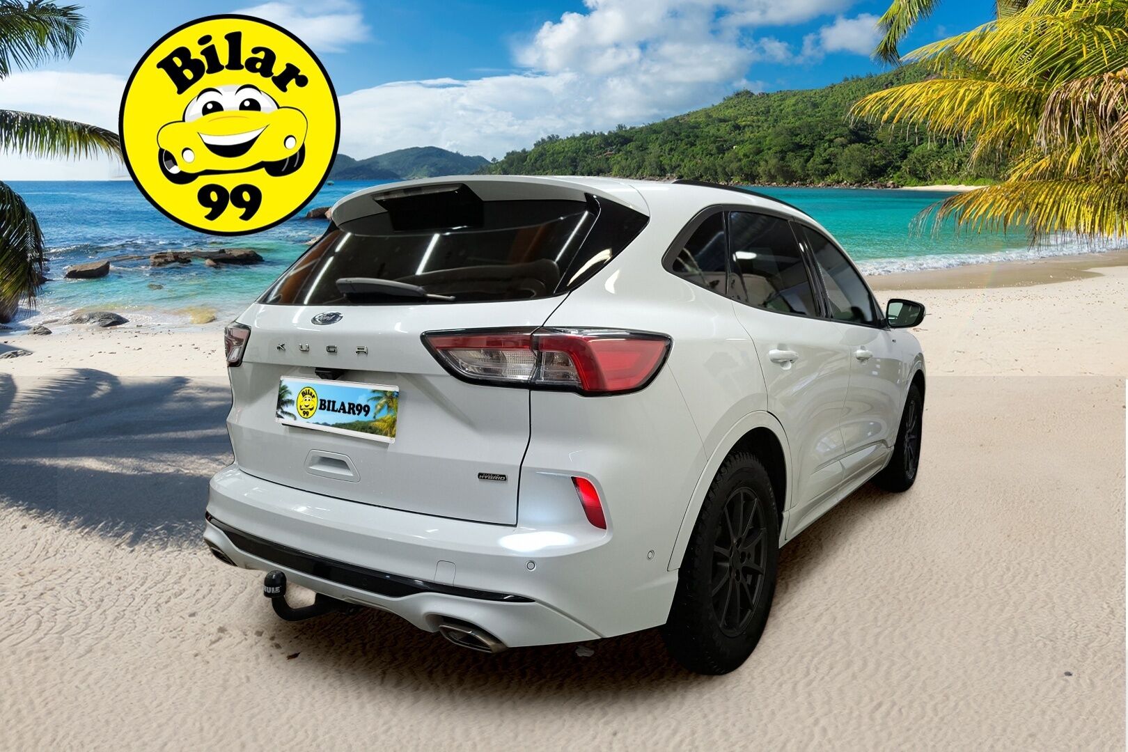 Ford Kuga 2021 2,5 Ladattava hybridi (PHEV) 225hv CVT FWD ST-Line 5-ovinen / ACC / Tutkat / P. kamerat / Koukku / Bluetooth / KeyLessGo / - 2x aluvanteet / Huippu renkaat / Musta sisäkatto / - HULLUT AVAJAISHULINAT KORKOTARJOUS 3,29 %