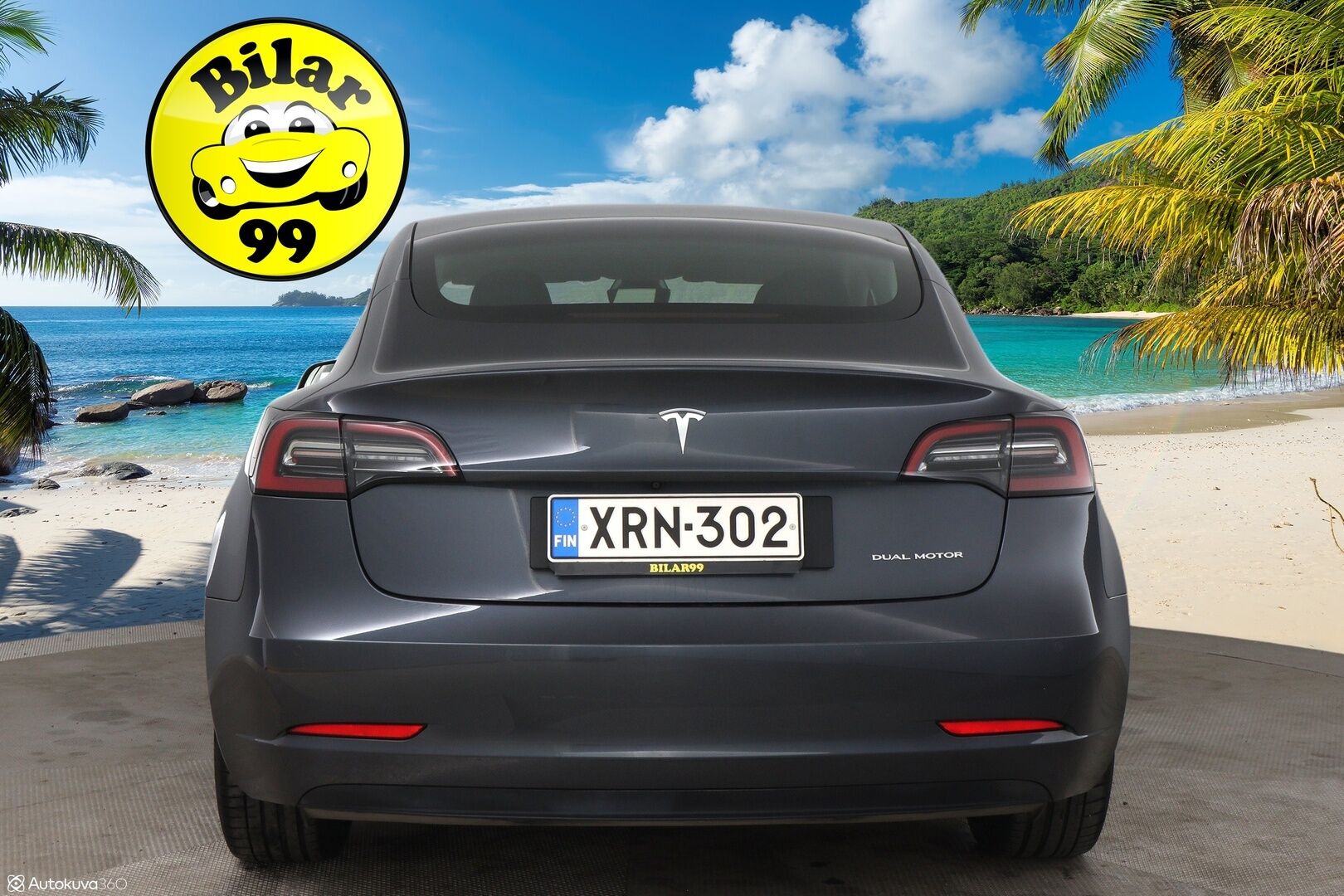 Tesla Model 3 2021 Long-Range Dual Motor AWD Refresh  / Lämpöpumppu / Matrix-LED / P-Kamera / Premium Audio / Autopilot / Musta Nahkasisusta - Lasikatto / Ratin lämmitys / Kahdet renkaat aluvanteilla