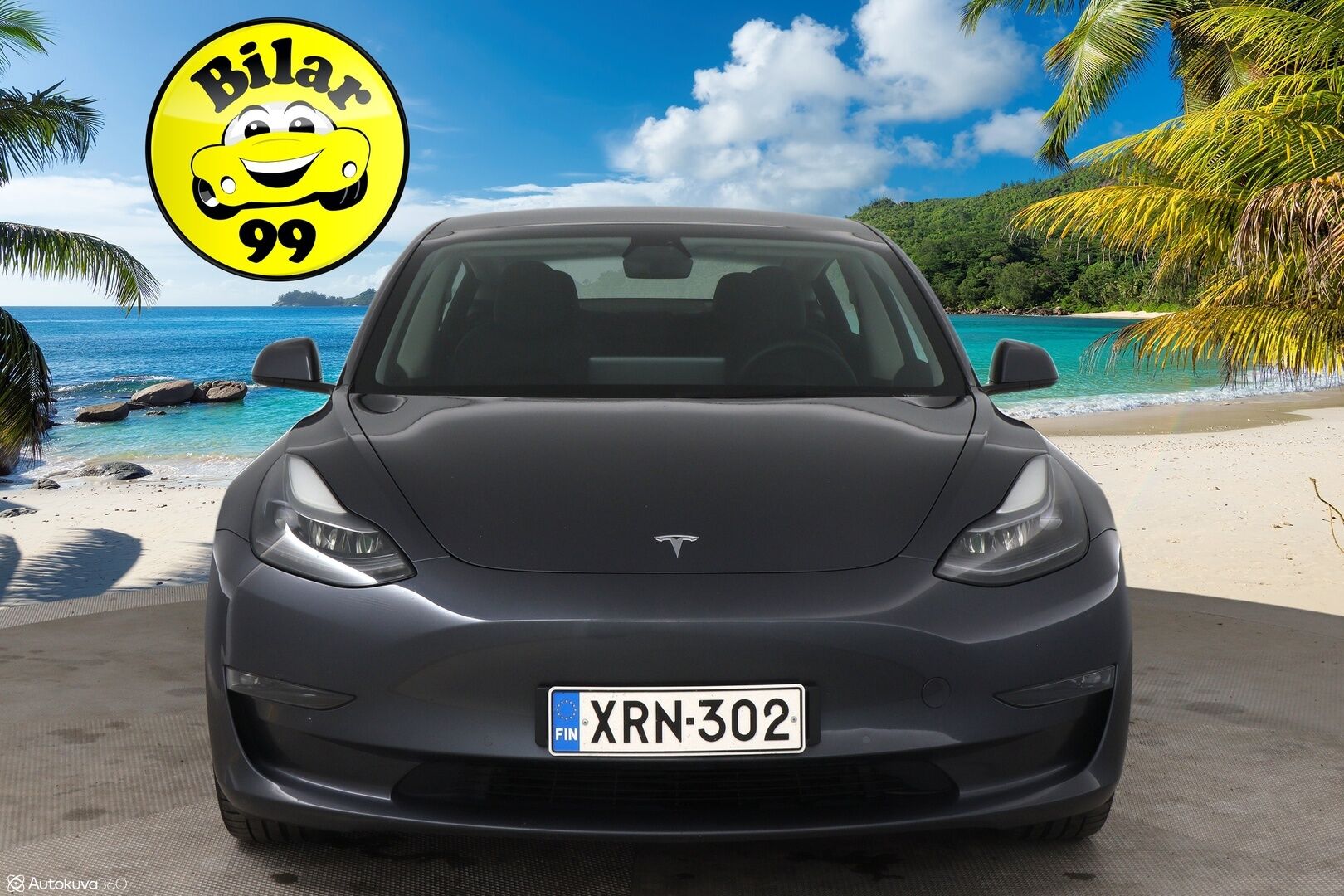 Tesla Model 3 2021 Long-Range Dual Motor AWD Refresh  / Lämpöpumppu / Matrix-LED / P-Kamera / Premium Audio / Autopilot / Musta Nahkasisusta - Lasikatto / Ratin lämmitys / Kahdet renkaat aluvanteilla