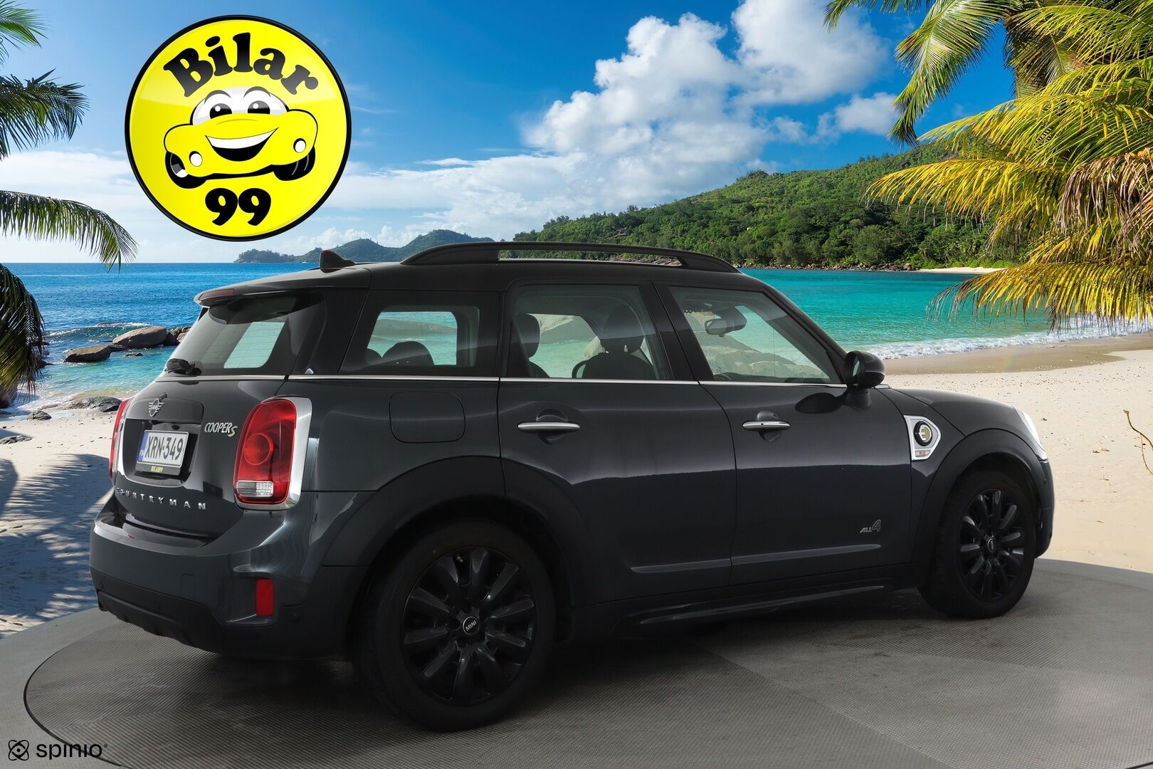 Mini Countryman 2019 Cooper SE ALL4 Maximise **Harman/Kardon / ACC / LED-valot / P.Kamera / Sporttipenkki Muistilla / Navi / Keyless** - 2x Latauskaapelit / Kahdet Renkaat