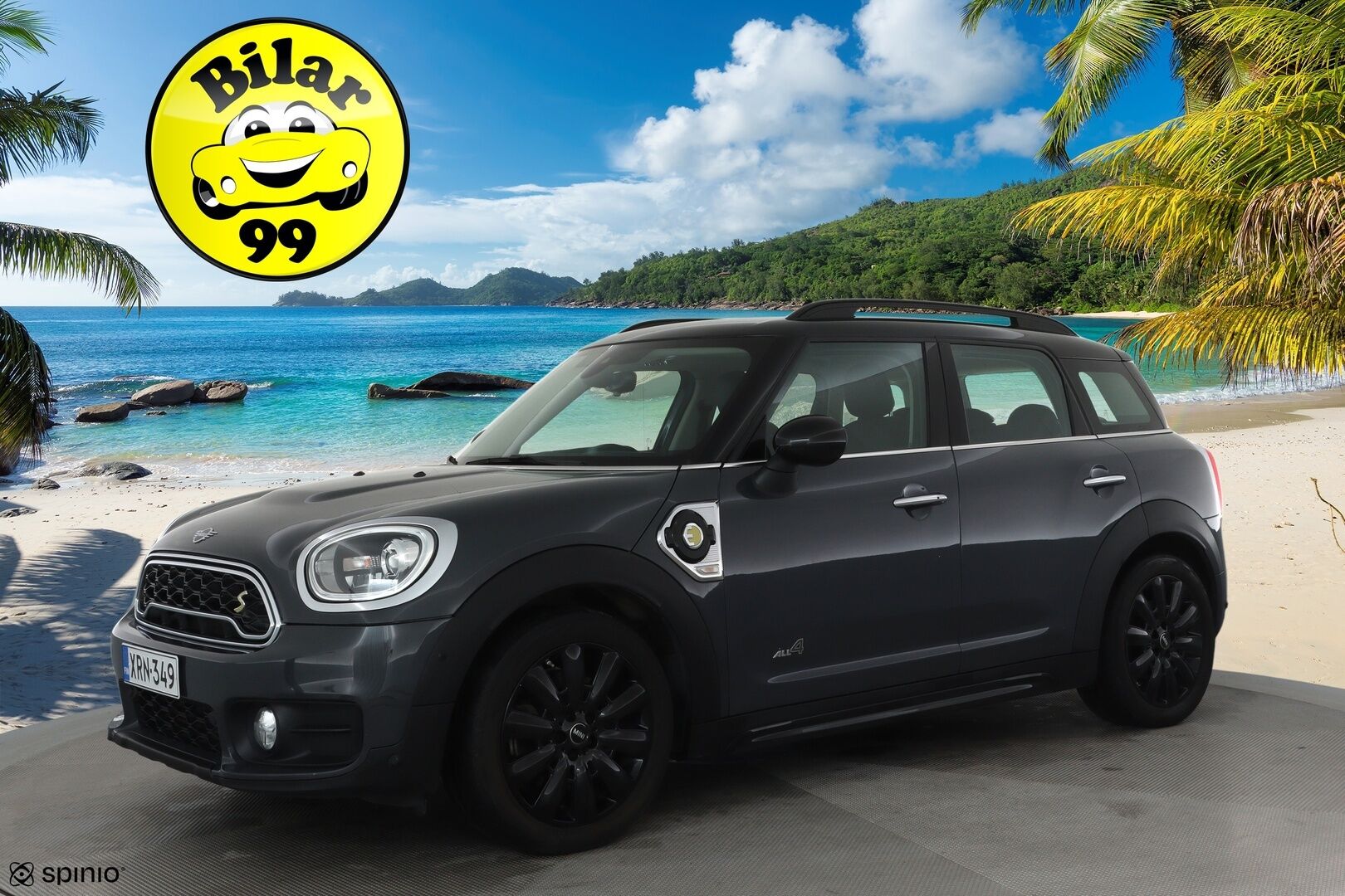Mini Countryman 2019 Cooper SE ALL4 Maximise **Harman/Kardon / ACC / LED-valot / P.Kamera / Sporttipenkki Muistilla / Navi / Keyless** - 2x Latauskaapelit / Kahdet Renkaat