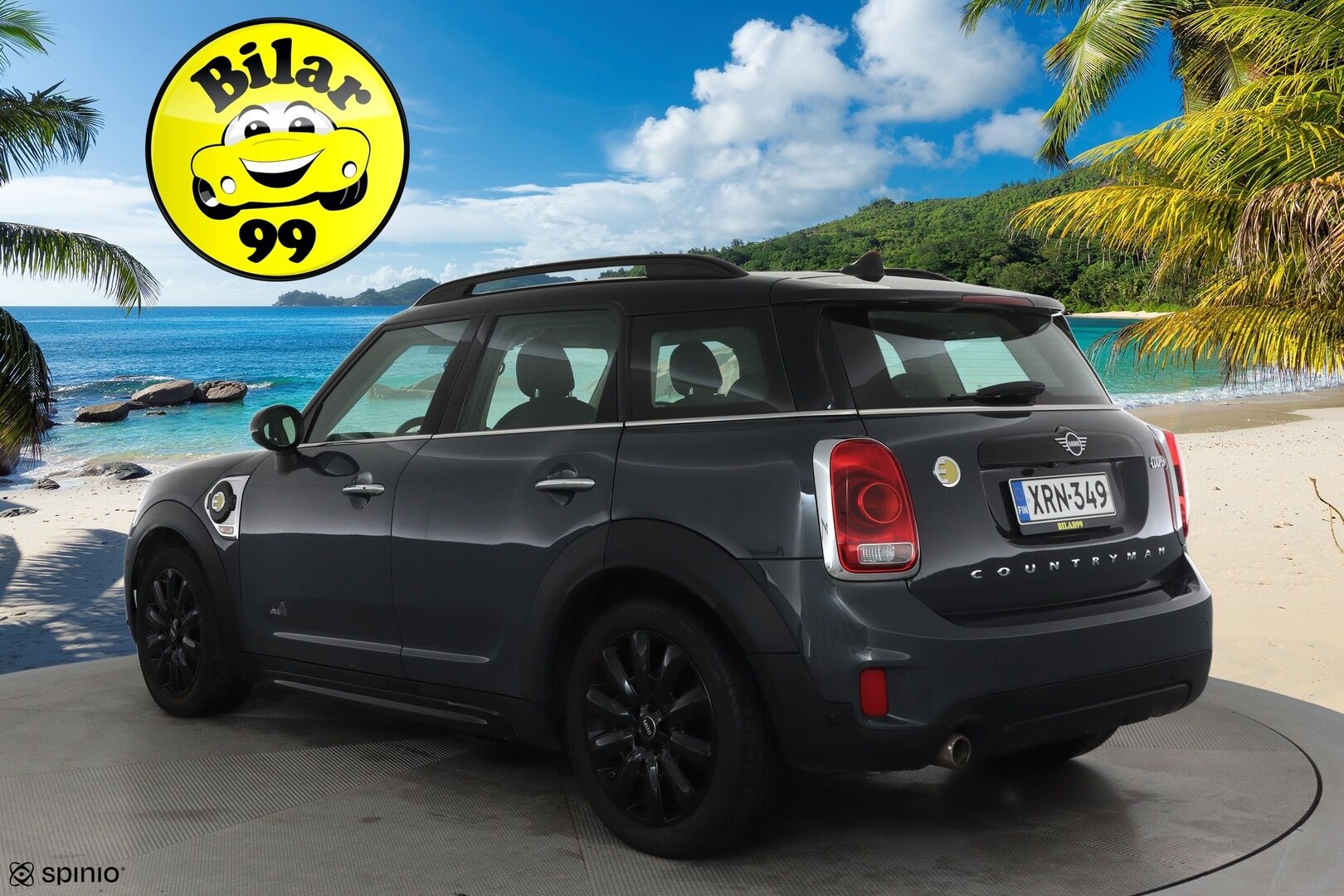 Mini Countryman 2019 Cooper SE ALL4 Maximise **Harman/Kardon / ACC / LED-valot / P.Kamera / Sporttipenkki Muistilla / Navi / Keyless** - 2x Latauskaapelit / Kahdet Renkaat