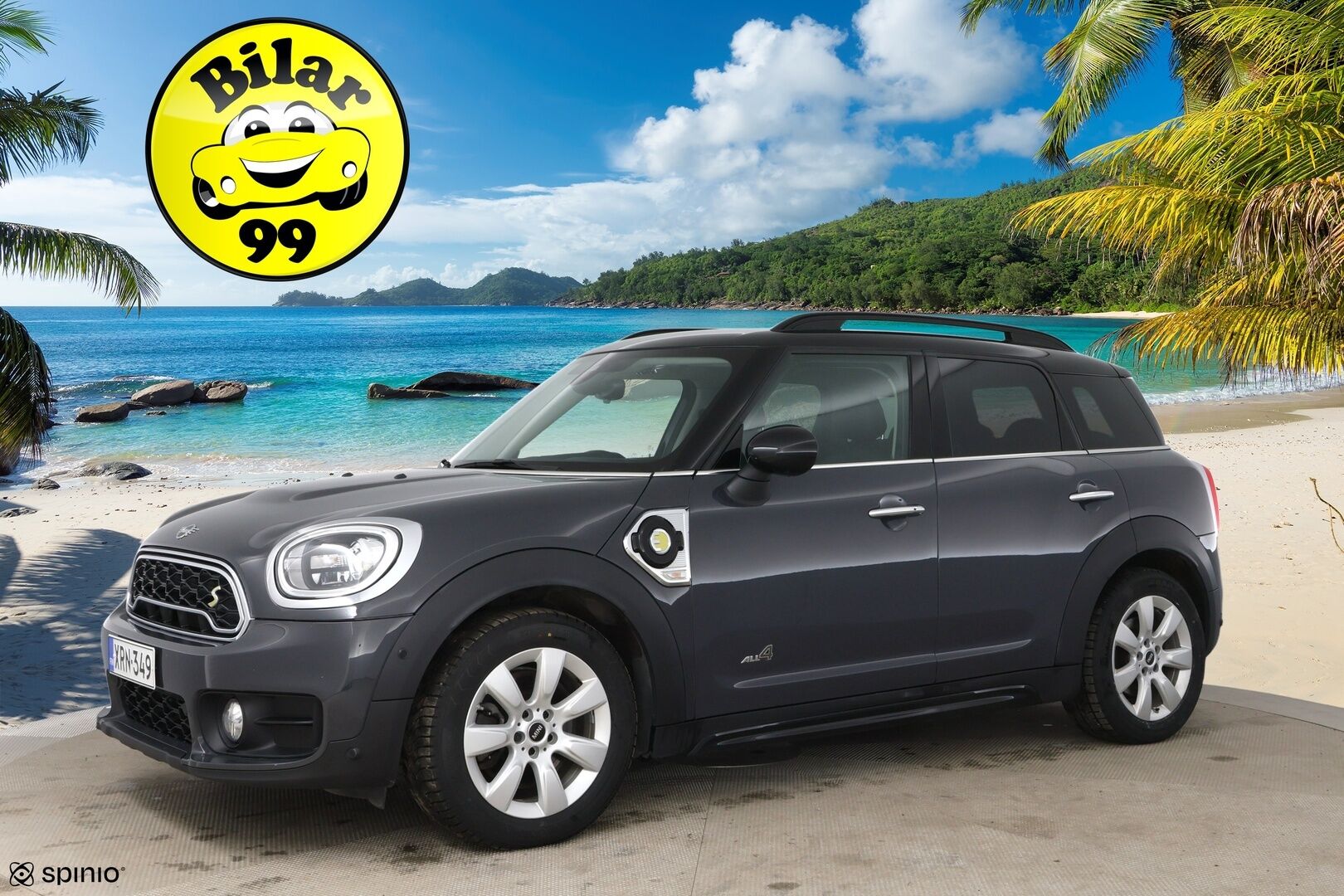 Mini Countryman 2019 Cooper SE ALL4 Maximise * Adapt vak. / HUD / Harman/Kardon / LED-valot / P.Kamera / Sporttipenkki Muistilla / Navi / Keyless * - Suomi-auto / 2x Vanteet / Huippu varusteltu! / - HULLUT AVAJAISHULINAT KORKOTARJOUS 3,29 %