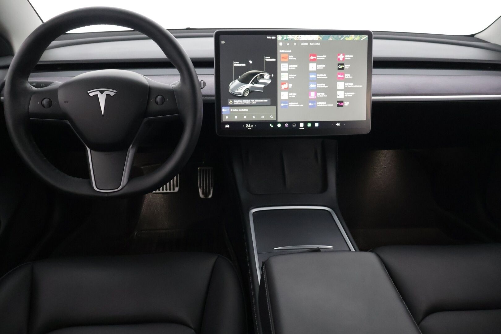 Tesla Model 3 2021 Long Range Refresh AWD * ILP / Acceleration Boost / Sähk, Takaluukku / Adapt. Vakkari / 2x Vanteet / Hifit * - Lämpöpumppu / Digimittaristo / Acceleration Boost / ACC
