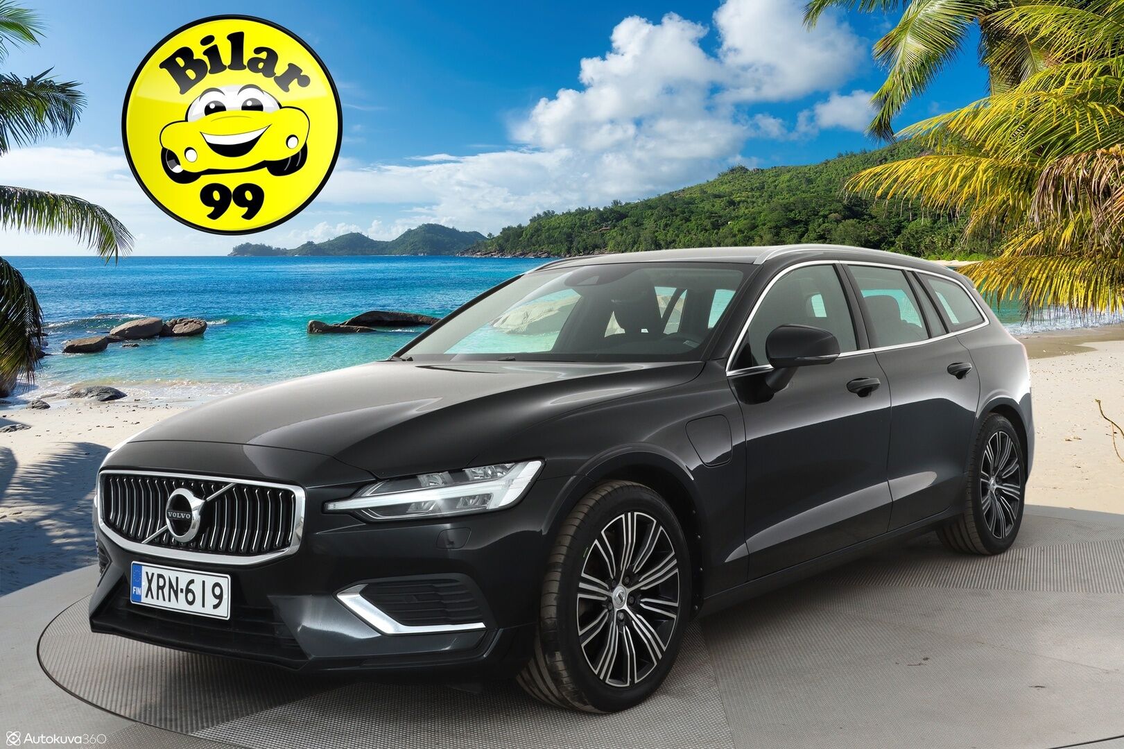 Volvo V60 2022 T6 AWD Long Range Inscription Expression Edition aut **1.Om Suomi-auto / Adapt.Vakkari / P. Kamera / LED-valot / Navi** - 3,99 % KORKOTARJOUS TÄHÄN AUTOON - Kaistavahti / KeylessGO / 2x Renkaat