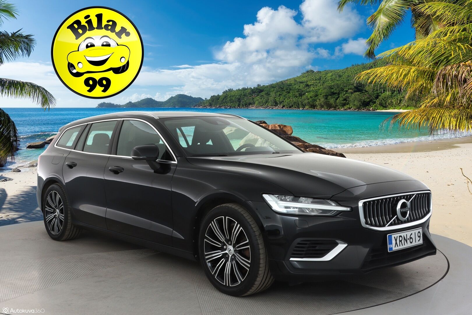 Volvo V60 2022 T6 AWD Long Range Inscription Expression Edition aut **1.Om Suomi-auto / Adapt.Vakkari / P. Kamera / LED-valot / Navi** - 3,99 % KORKOTARJOUS TÄHÄN AUTOON - Kaistavahti / KeylessGO / 2x Renkaat