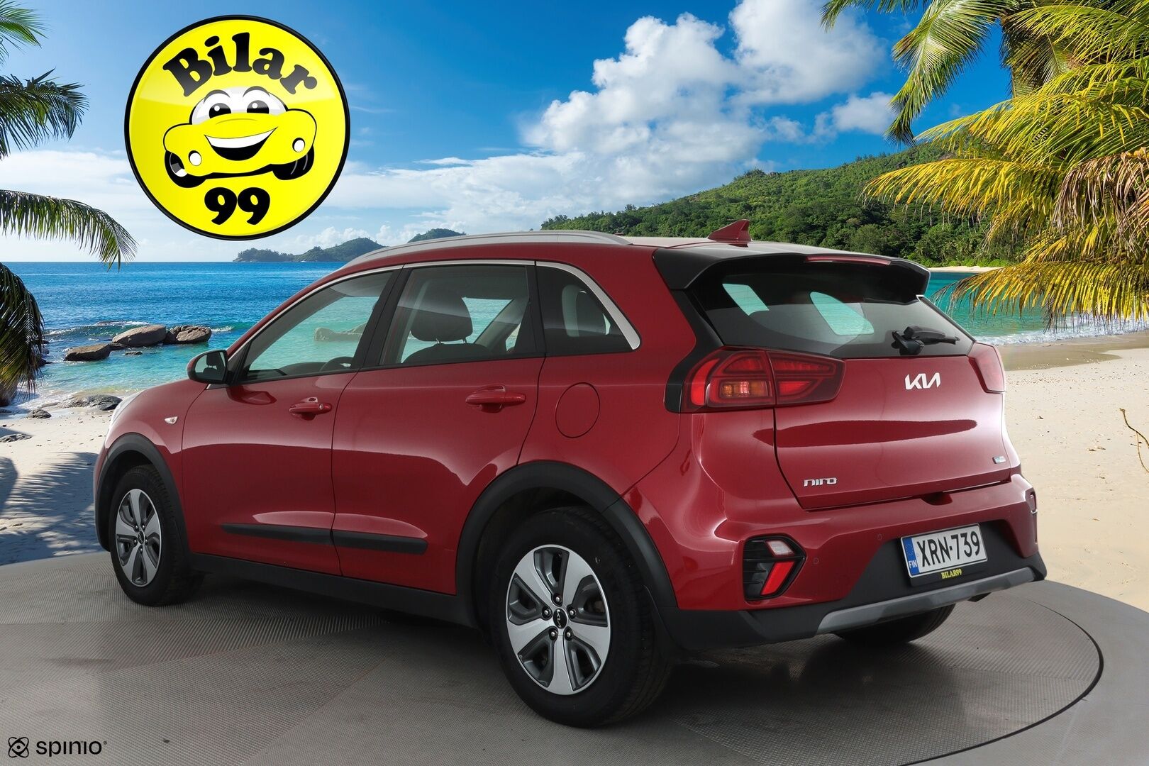 Kia Niro 2022 1,6 GDI Hybrid Business Luxury DCT *1-Omisteinen / Kamera / Digimittaristo / Apple&Android / Ratinlämmitin* - 1.Om Suomi-auto / Kahdet renkaat aluvanteilla / Alvillinen / Metalliväri