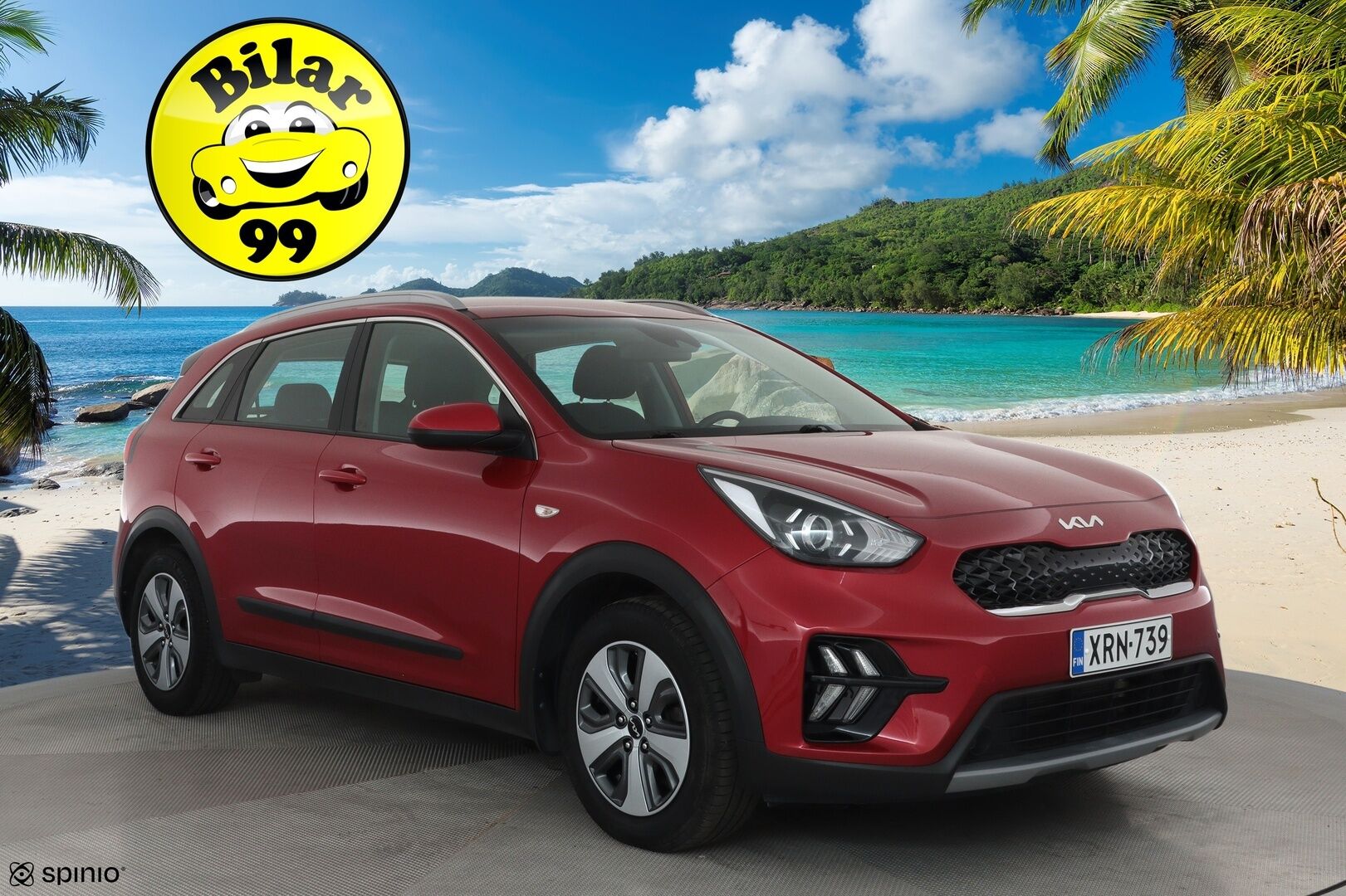 Kia Niro 2022 1,6 GDI Hybrid Business Luxury DCT *1-Omisteinen / Kamera / Digimittaristo / Apple&Android / Ratinlämmitin* - 1.Om Suomi-auto / Kahdet renkaat aluvanteilla / Alvillinen / Metalliväri