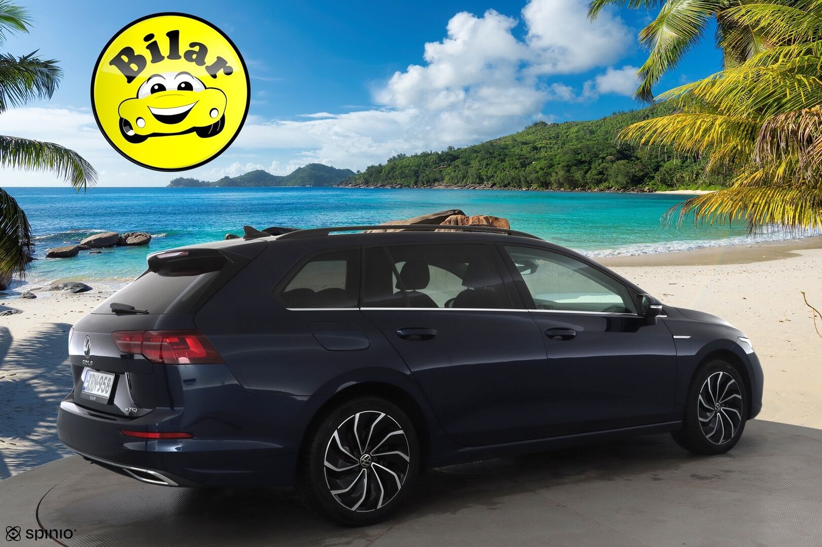 Volkswagen Golf 2022 Variant R-Line 1,5 eTSI 110 kW (MHEV) DSG-automaatti - | ACC | Webasto | Koukku | IQ-Light | P-Kamera | Hierova muistipenkki | Ratinlämmitys | Apple&Android | Suomi-auto | Kahdet Renkaat |