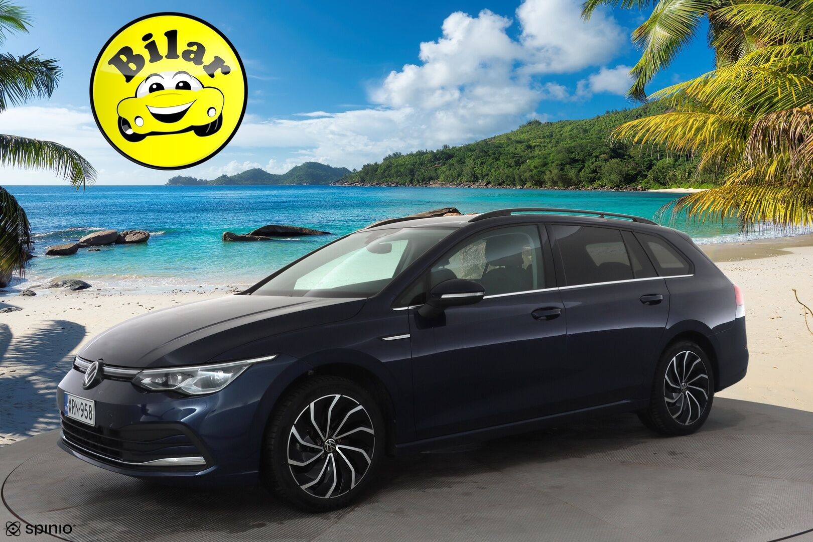 Volkswagen Golf 2022 Variant R-Line 1,5 eTSI 110 kW (MHEV) DSG-automaatti - | ACC | Webasto | Koukku | IQ-Light | P-Kamera | Hierova muistipenkki | Ratinlämmitys | Apple&Android | Suomi-auto | Kahdet Renkaat |