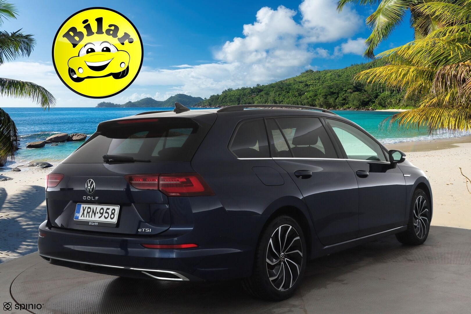 Volkswagen Golf 2022 Variant R-Line 1,5 eTSI 110 kW (MHEV) DSG-automaatti - | ACC | Webasto | Koukku | IQ-Light | P-Kamera | Hierova muistipenkki | Ratinlämmitys | Apple&Android | Suomi-auto | Kahdet Renkaat |