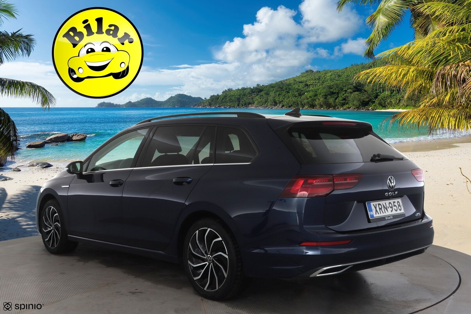 Volkswagen Golf 2022 Variant R-Line 1,5 eTSI 110 kW (MHEV) DSG-automaatti - | ACC | Webasto | Koukku | IQ-Light | P-Kamera | Hierova muistipenkki | Ratinlämmitys | Apple&Android | Suomi-auto | Kahdet Renkaat |