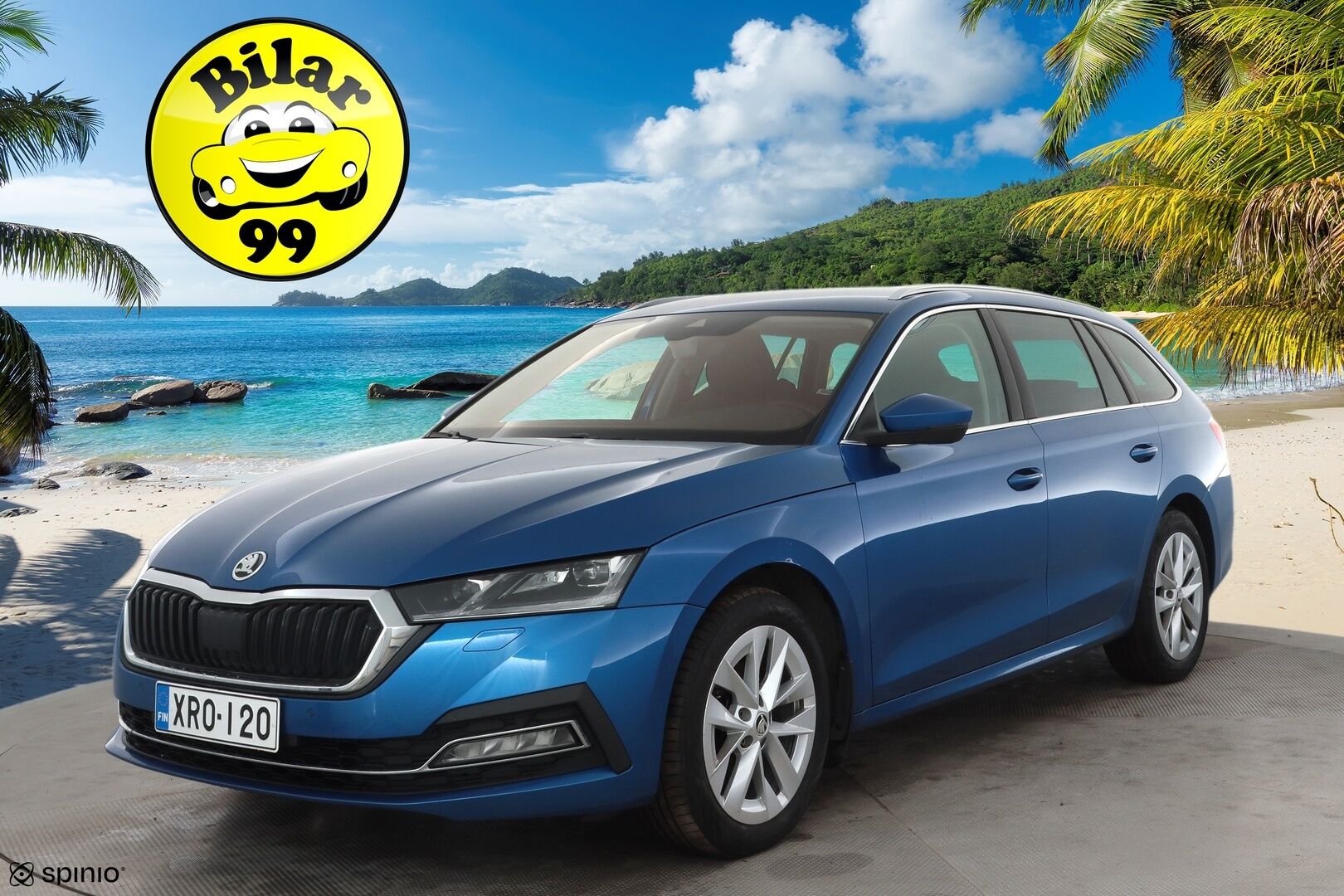 Skoda Octavia 2023 Combi 1.5 TSI Style eTEC DSG * Koukku / ACC / Webasto / Matrix-LED /  P.Kamera / Smartlink / Keyless * - 1-om Suomi-auto / Kahdet renkaat aluvanteilla / Merkkihuollot